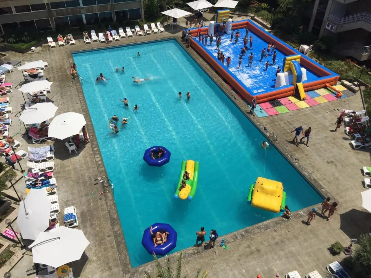 Aqua park in St Paul Resort