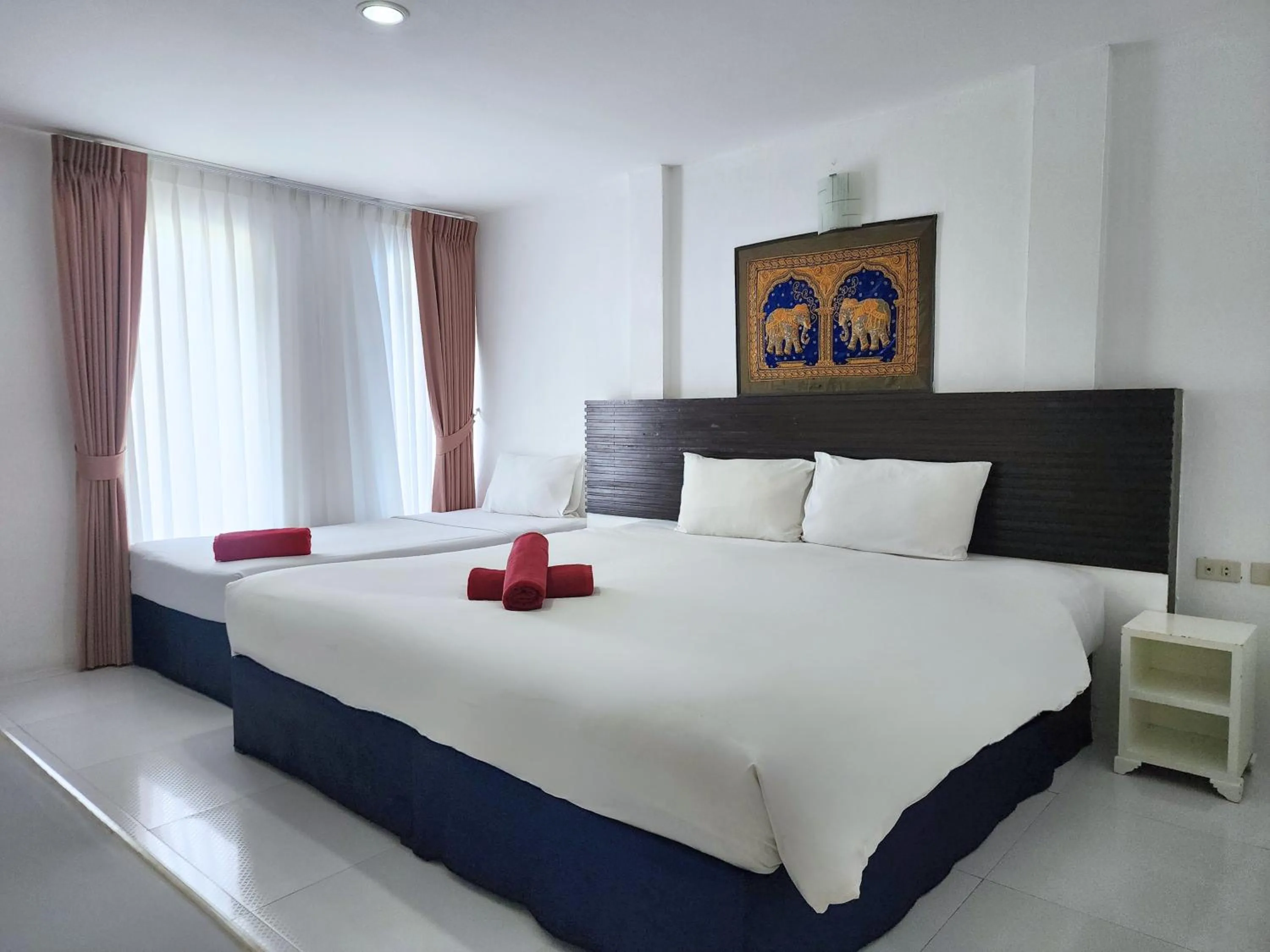 Bedroom, Bed in The Palace Aonang Resort