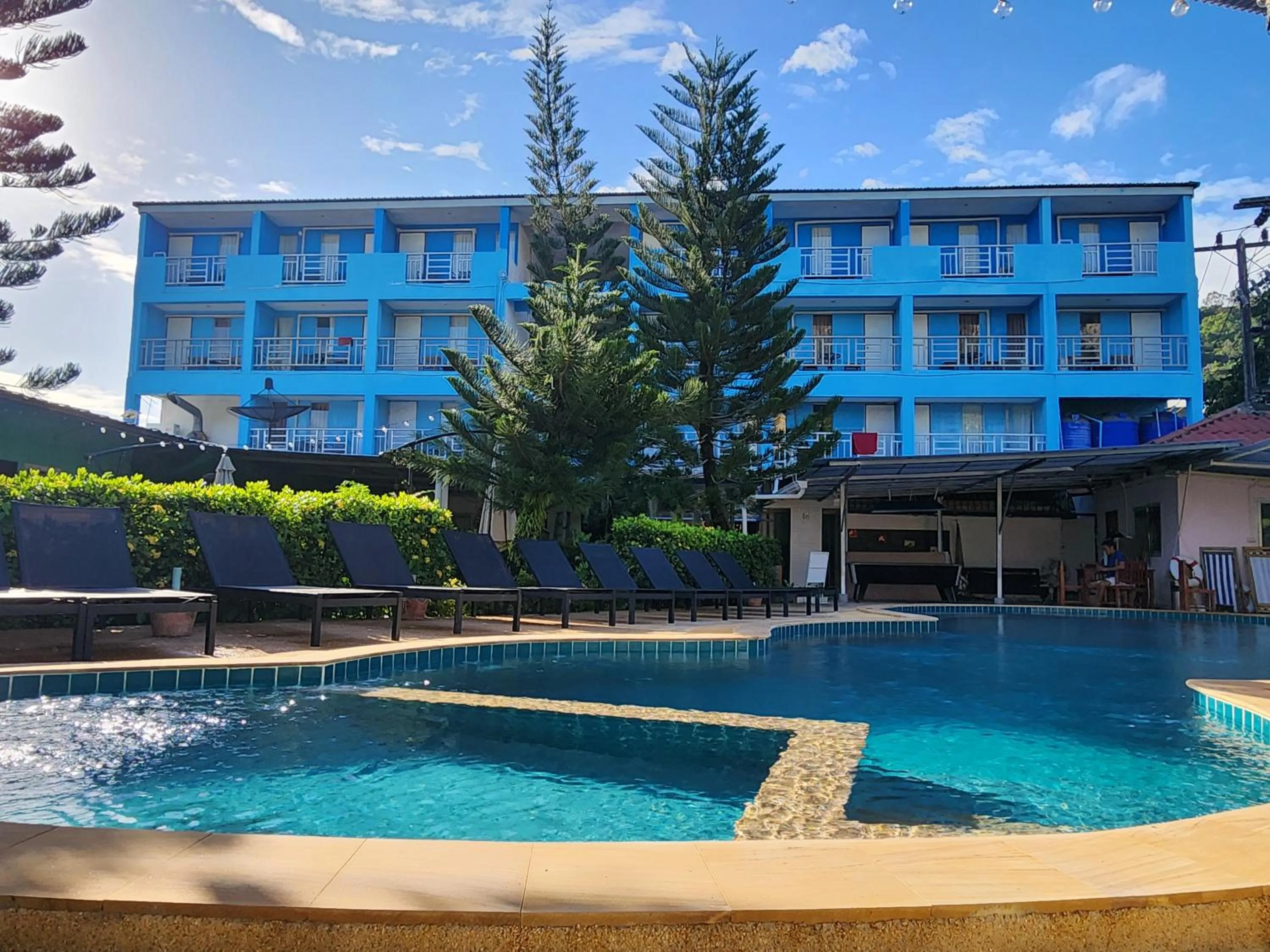 Swimming pool in The Palace Aonang Resort