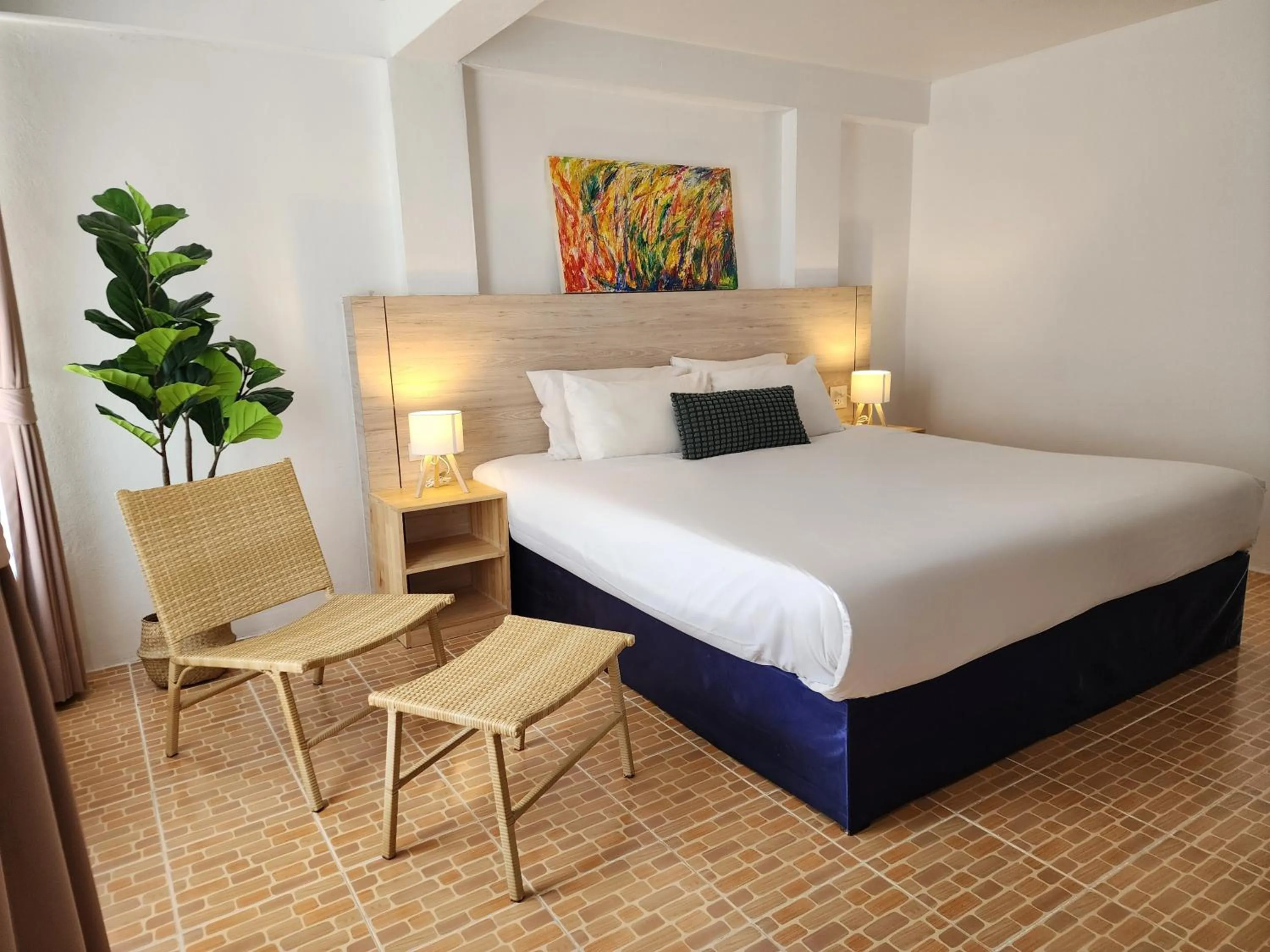 Bedroom, Bed in The Palace Aonang Resort