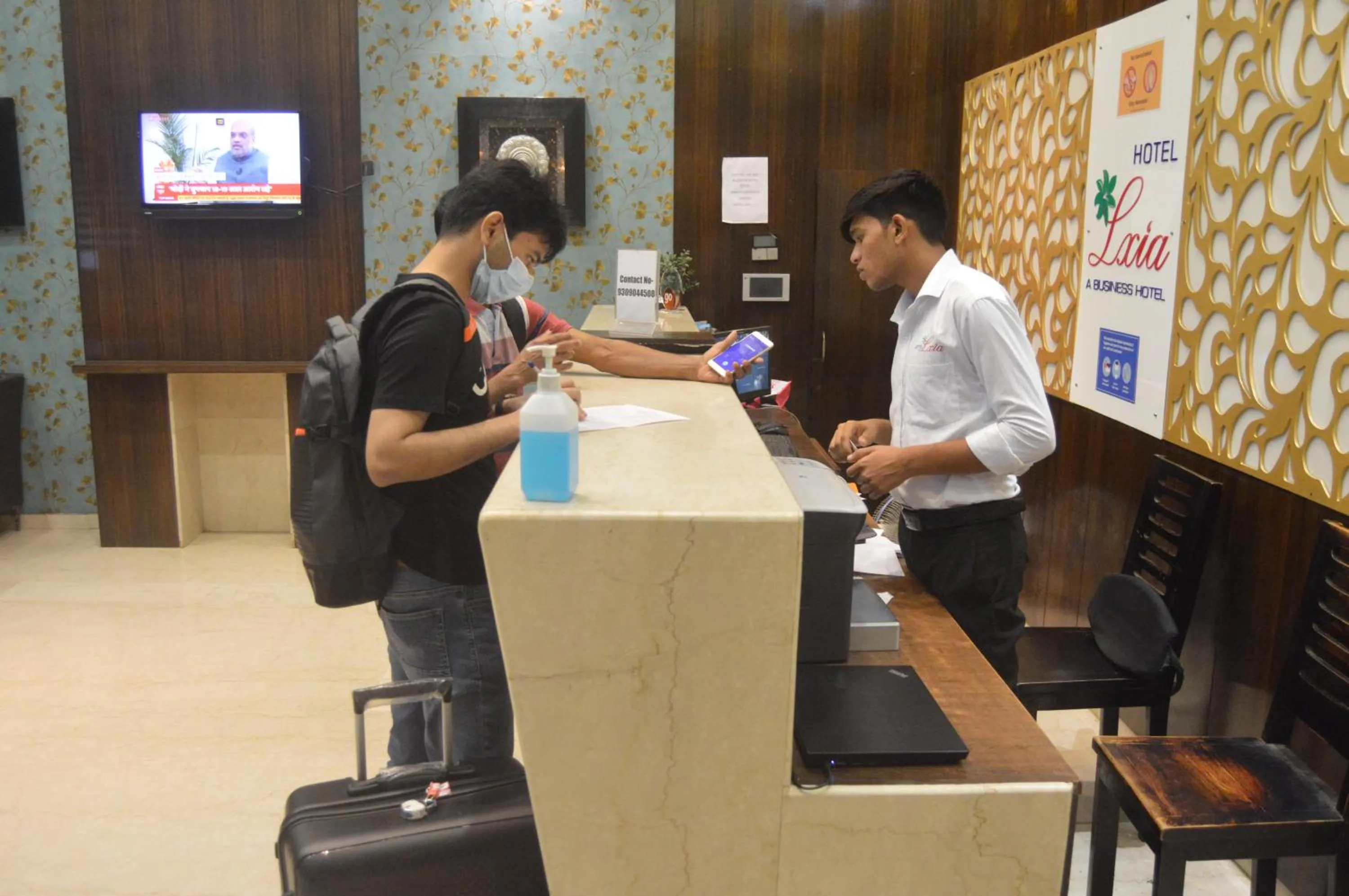 Lobby or reception in Hotel LXIA Hinjewadi - Indian Nationals Only