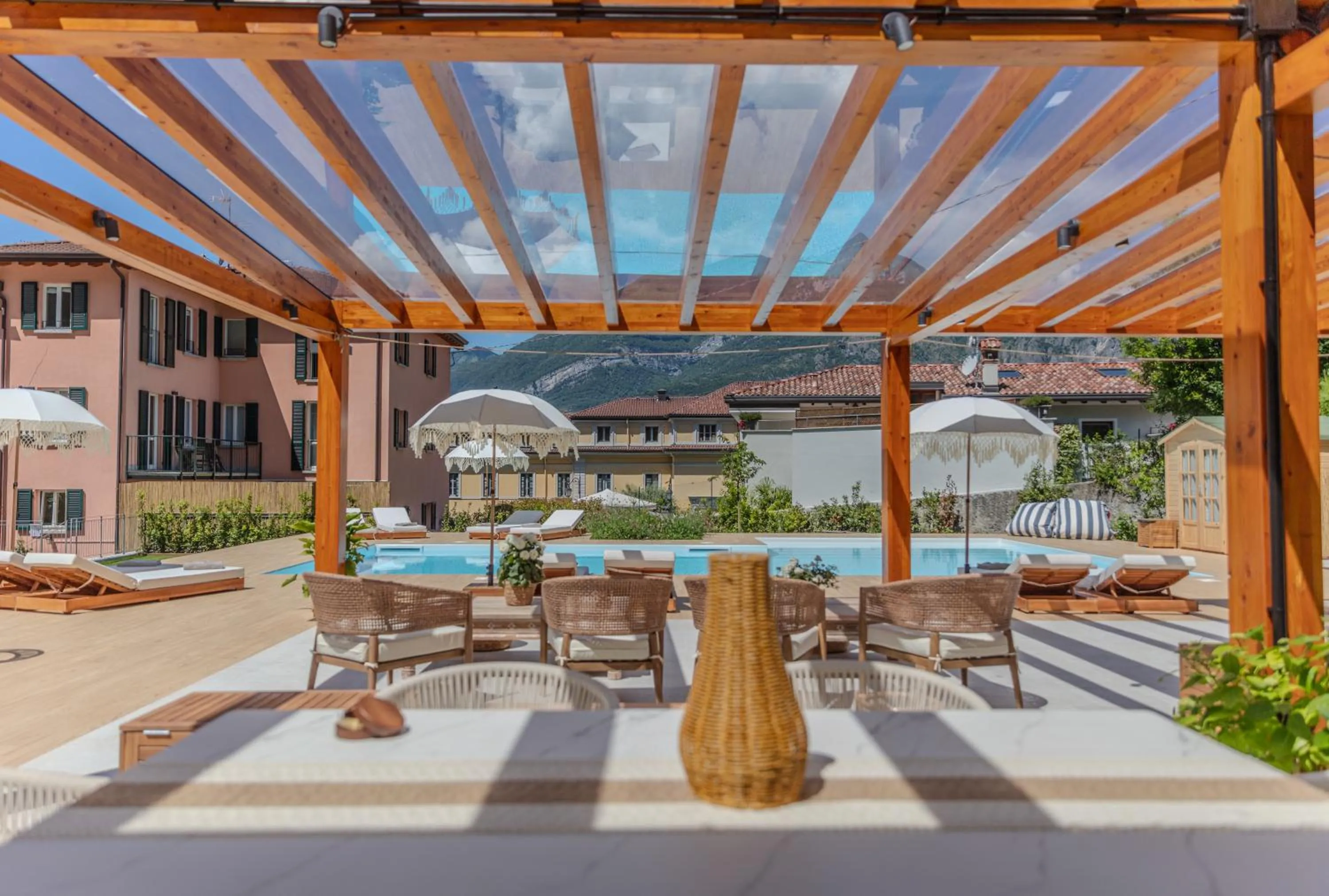 Swimming pool in Appartamenti Meraviglia
