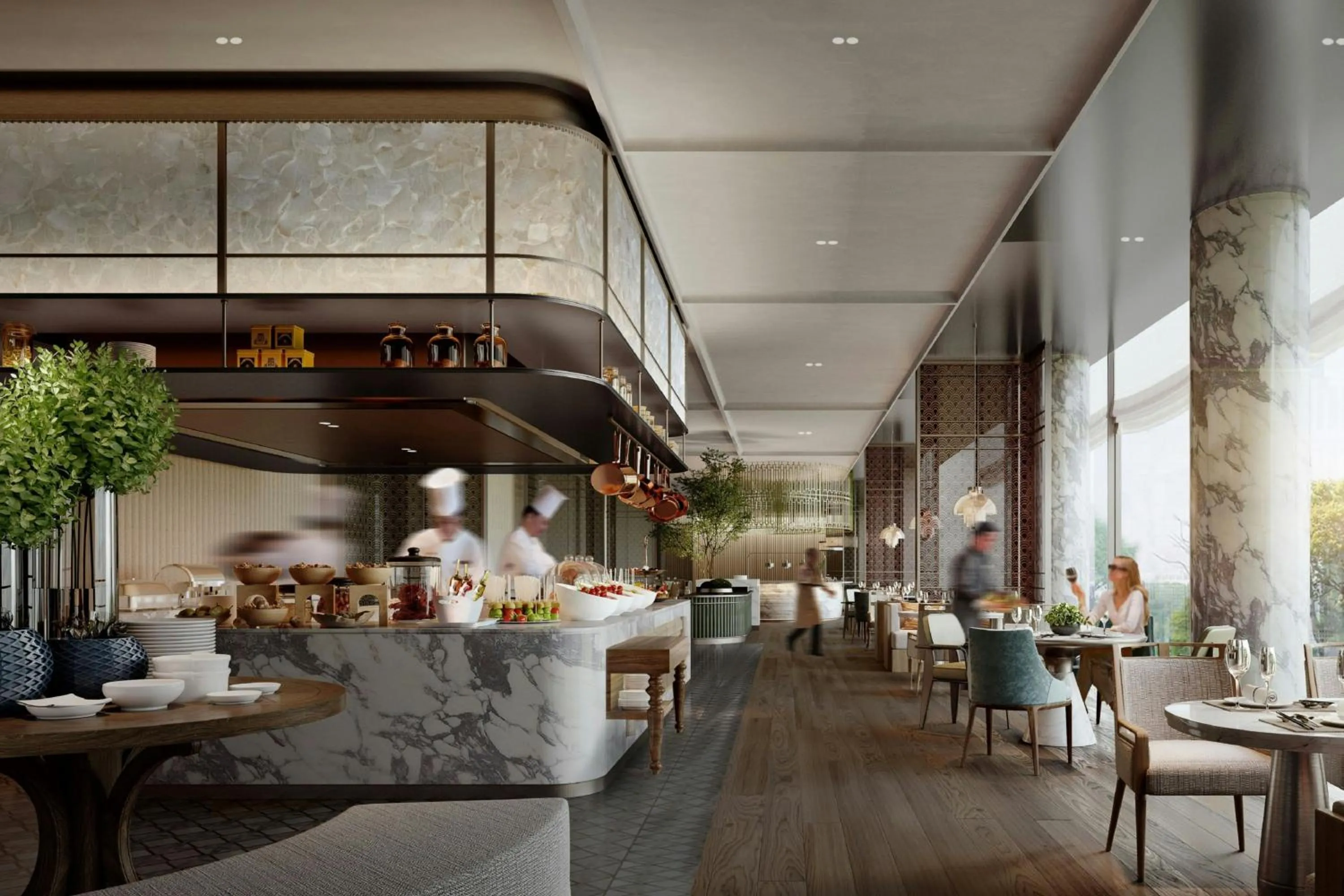 Restaurant/places to eat in The Westin Seoul Parnas