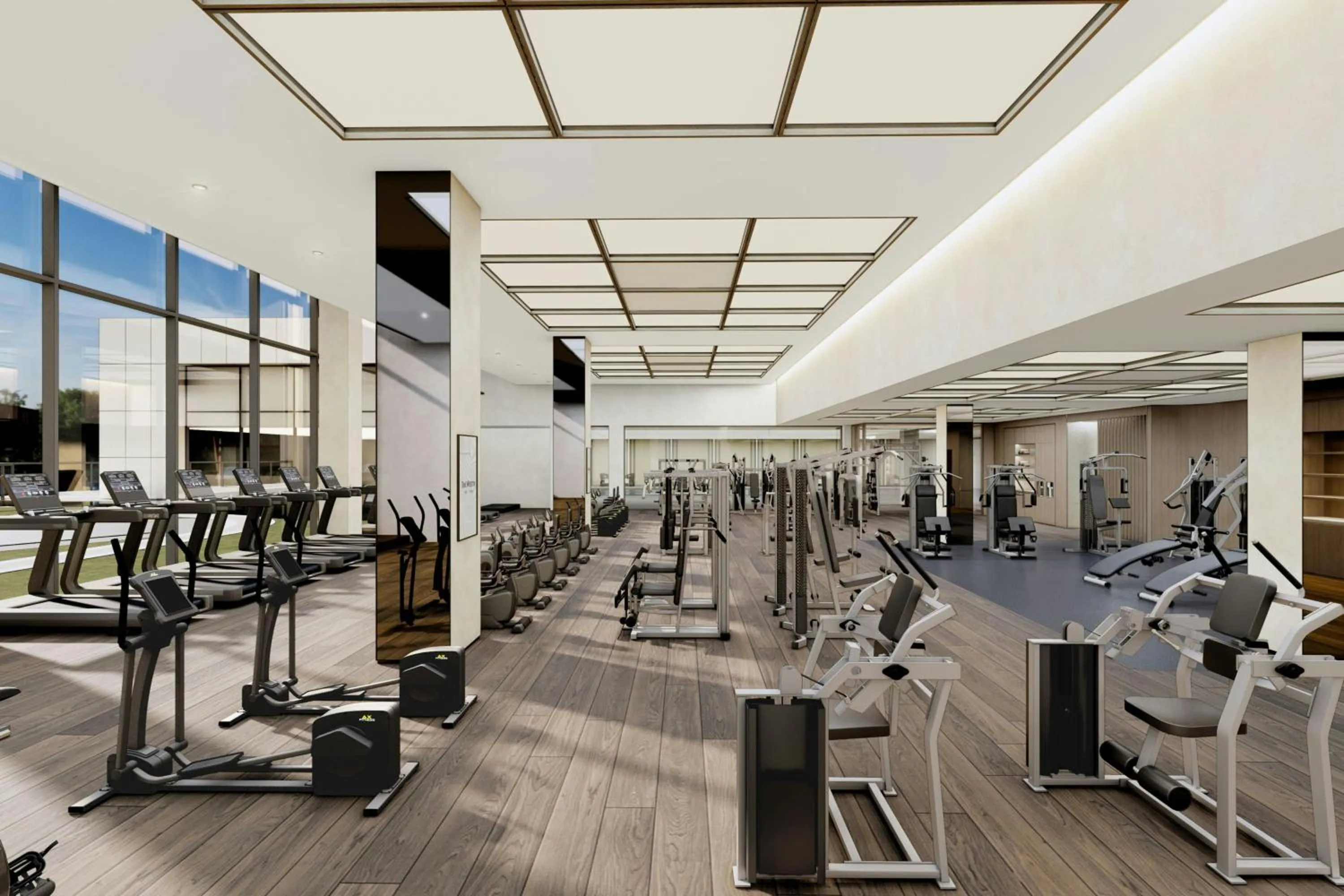 Fitness centre/facilities in The Westin Seoul Parnas