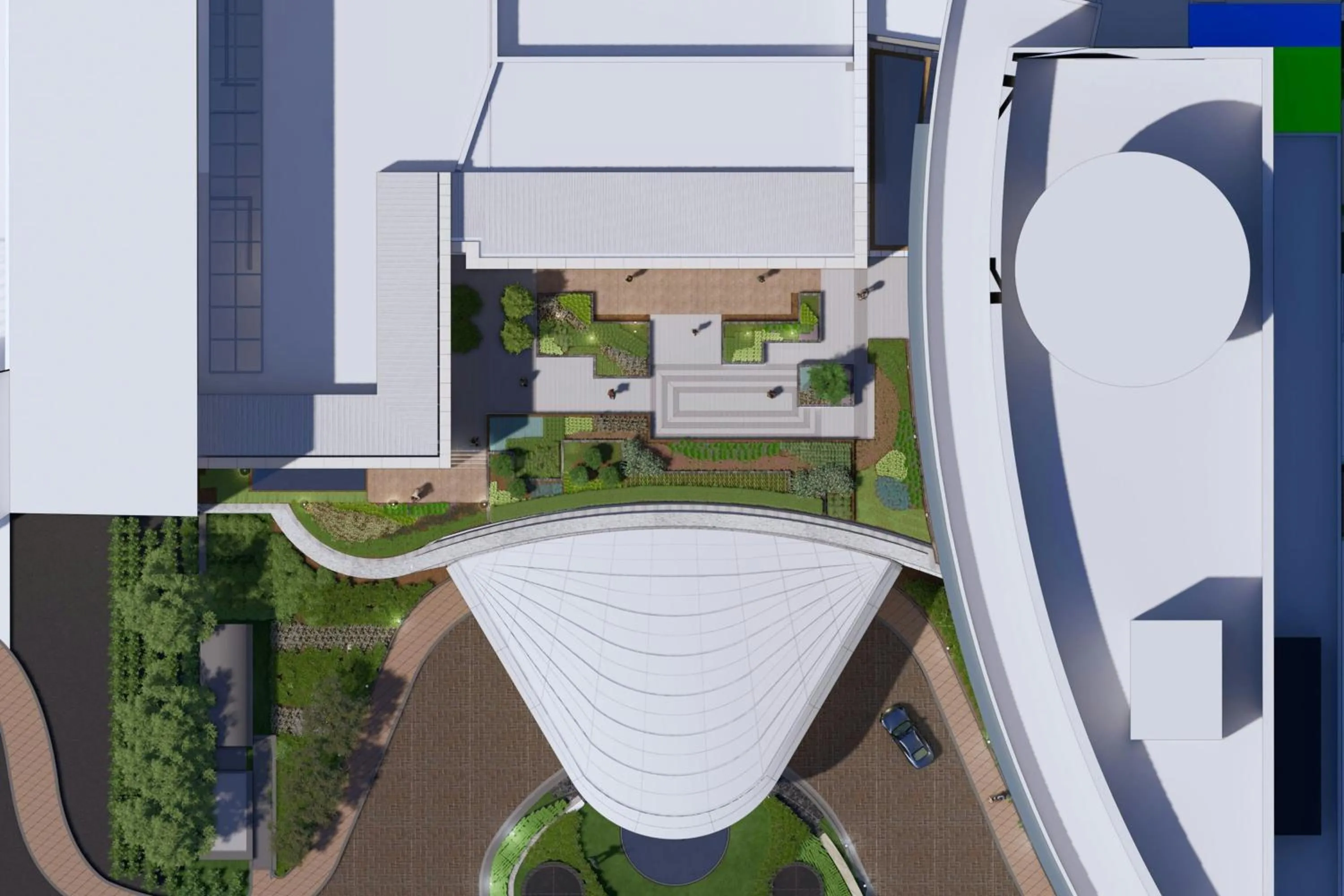 Property building in The Westin Seoul Parnas