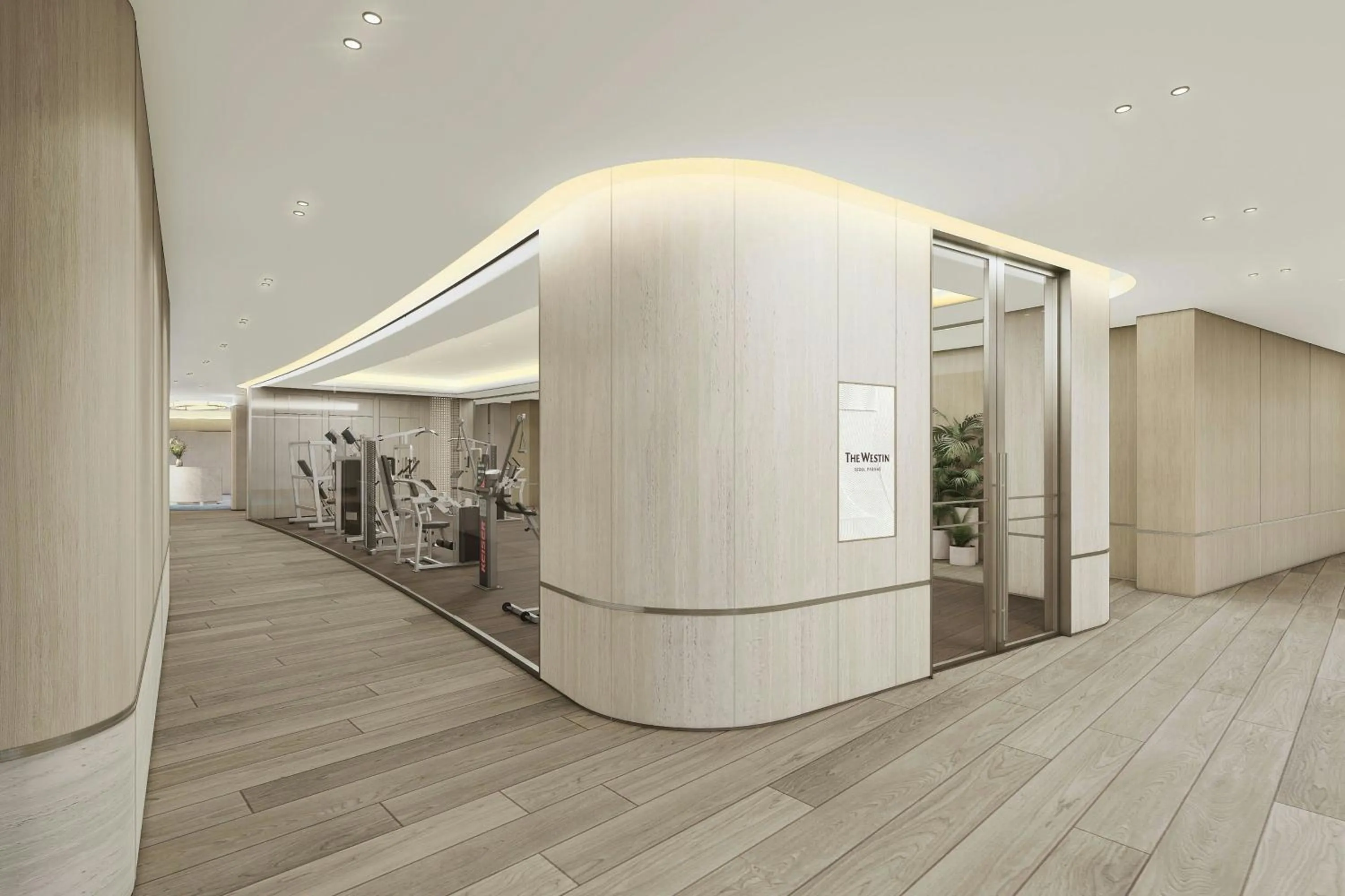 Fitness centre/facilities in The Westin Seoul Parnas