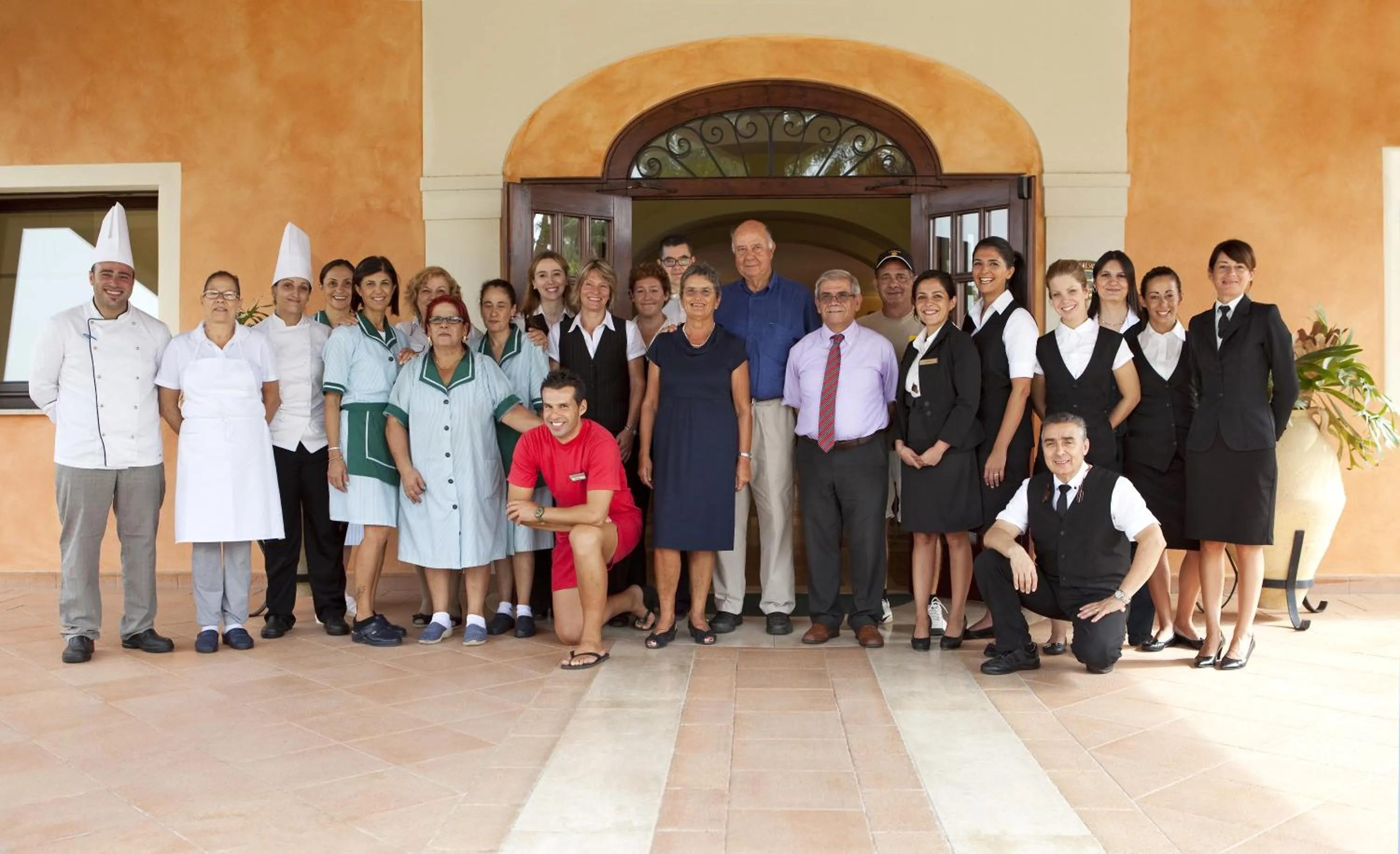 Staff in Lantana Resort Hotel&Apartments