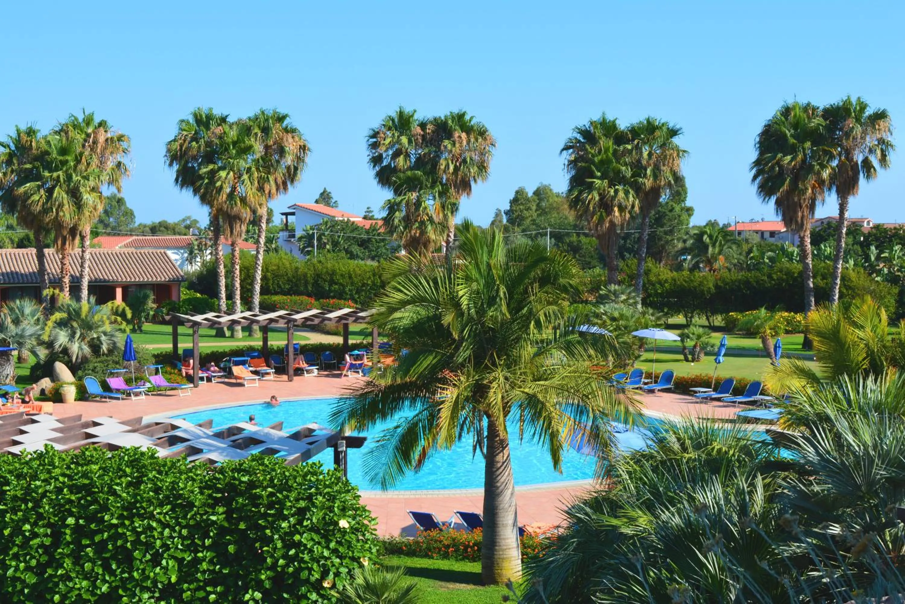 Pool view in Lantana Resort Hotel&Apartments