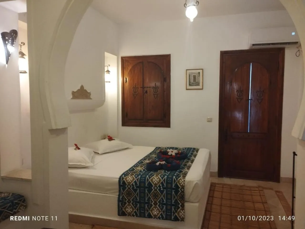 Bed in Hotel de charme et SPA Dar El Bhar