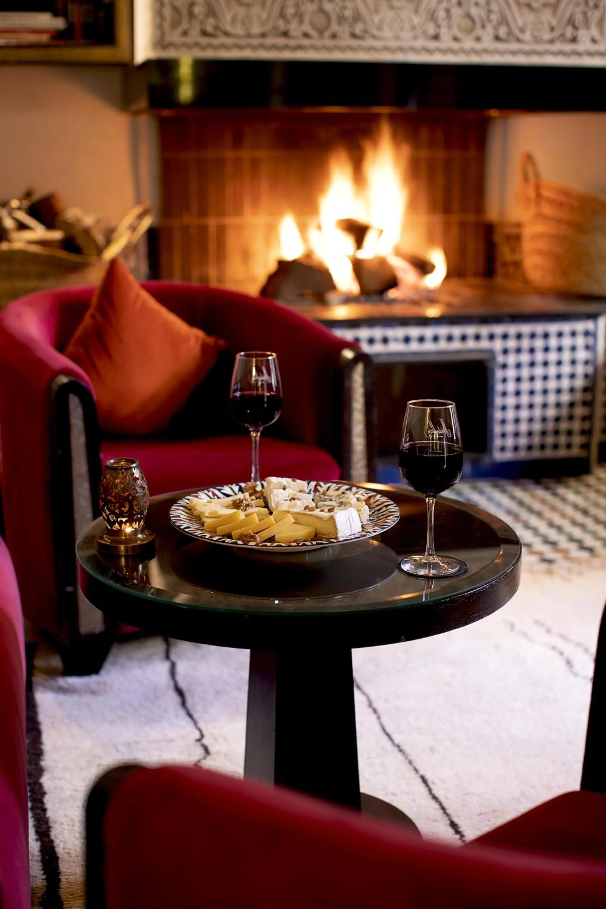 Seating area in Palais Amani