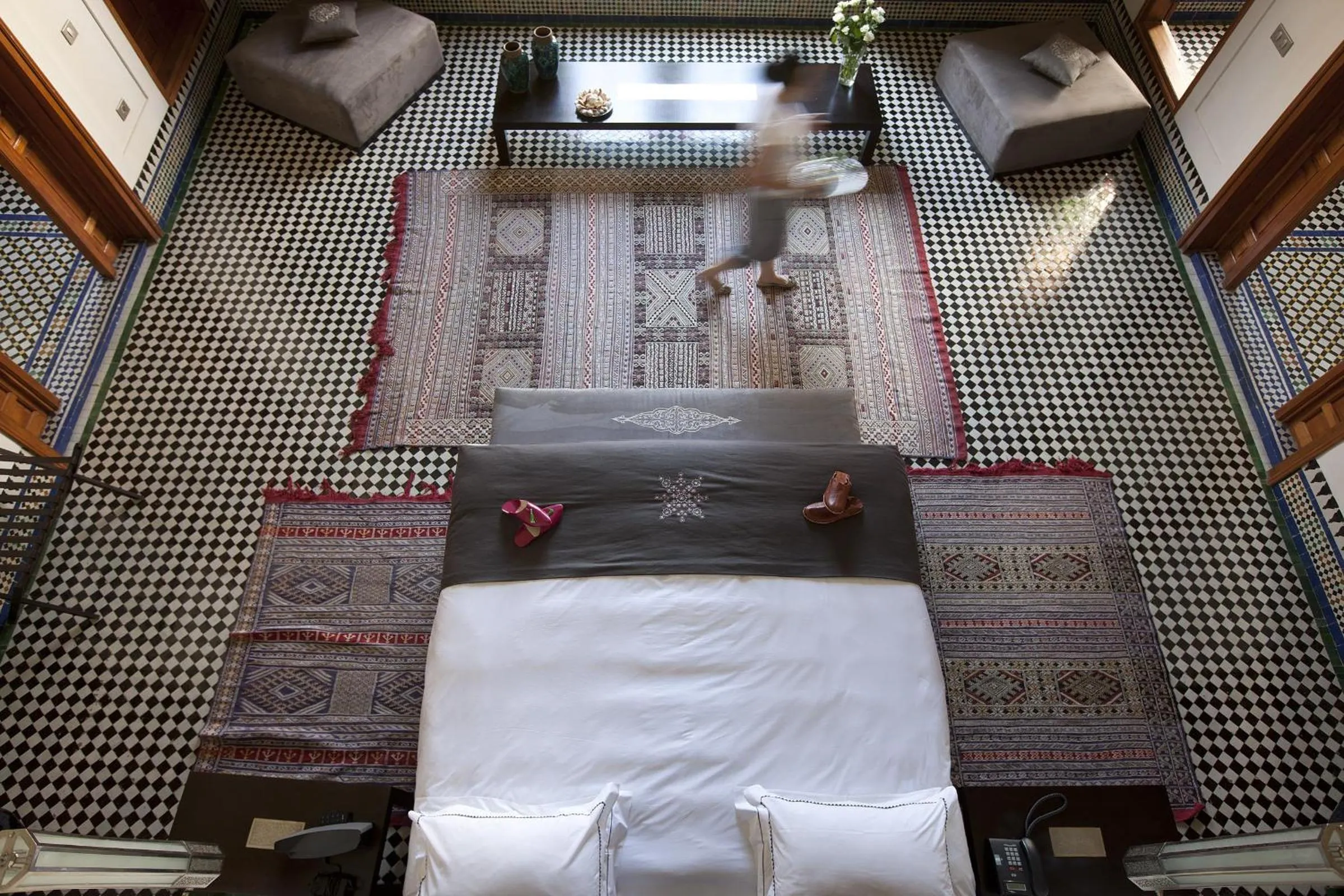 Bed in Palais Amani