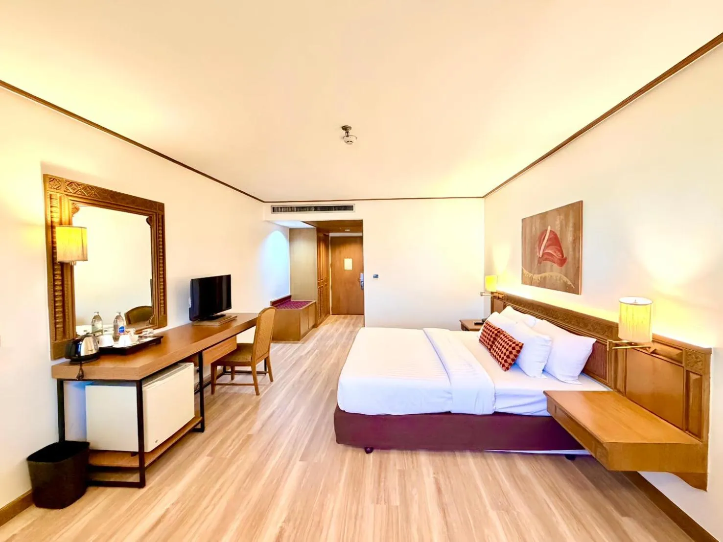 Bed in Sima Thani Hotel