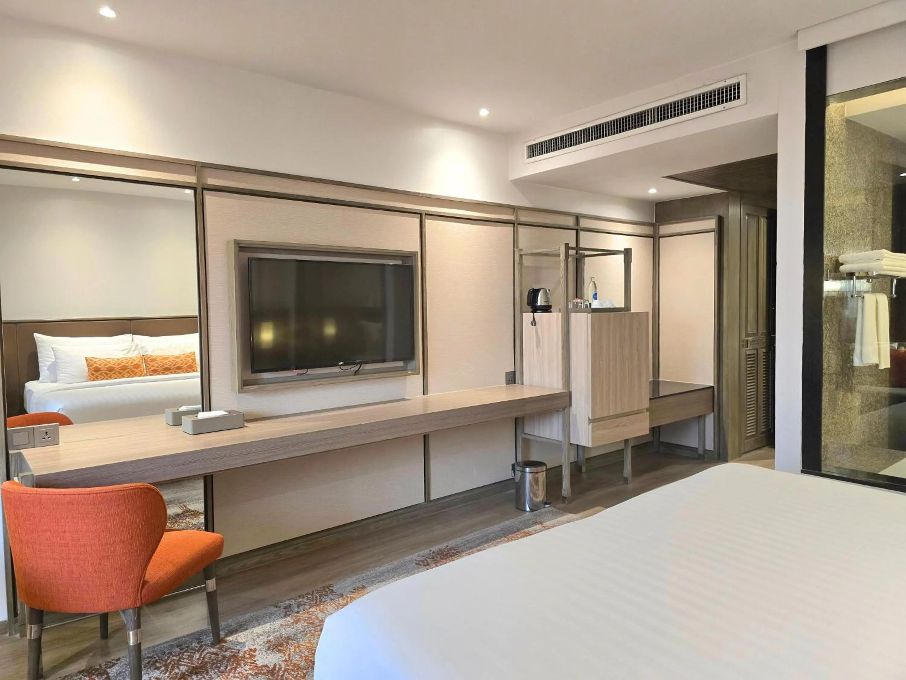 Bed in Sima Thani Hotel