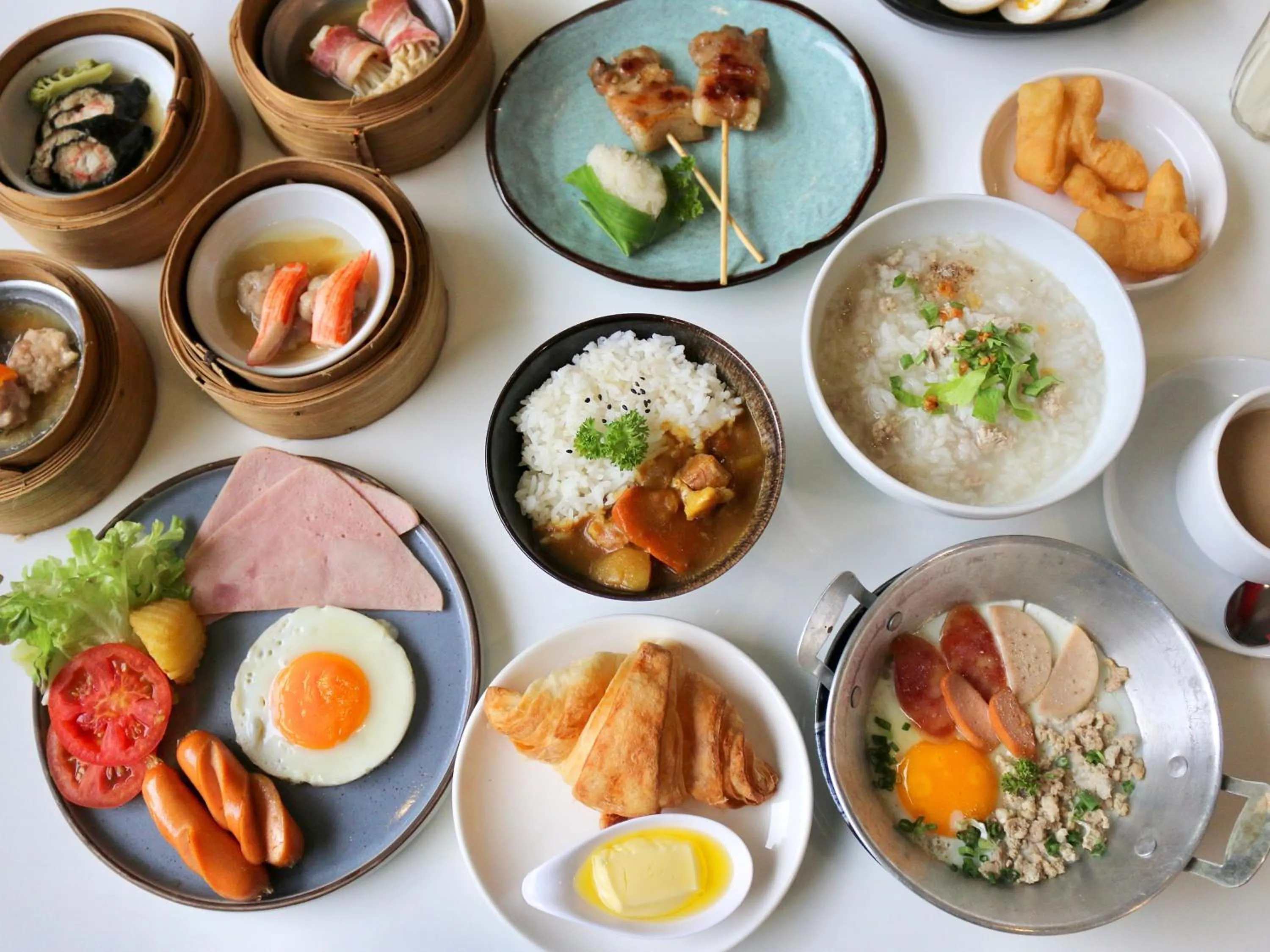 Buffet breakfast in Sima Thani Hotel