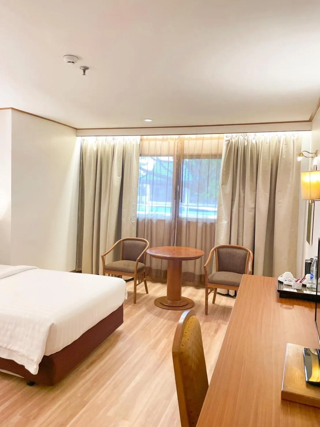 Bed in Sima Thani Hotel