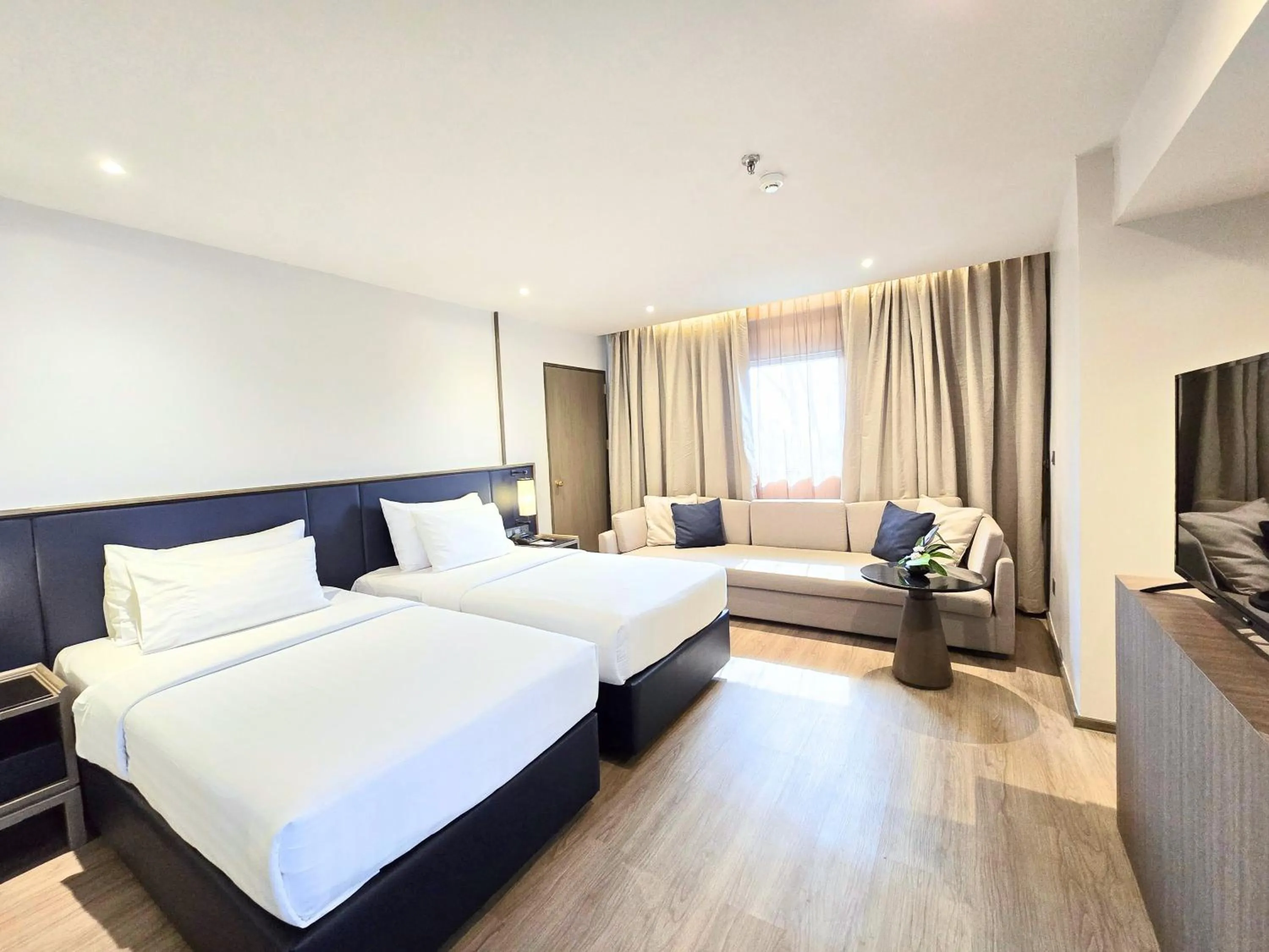 Bed in Sima Thani Hotel