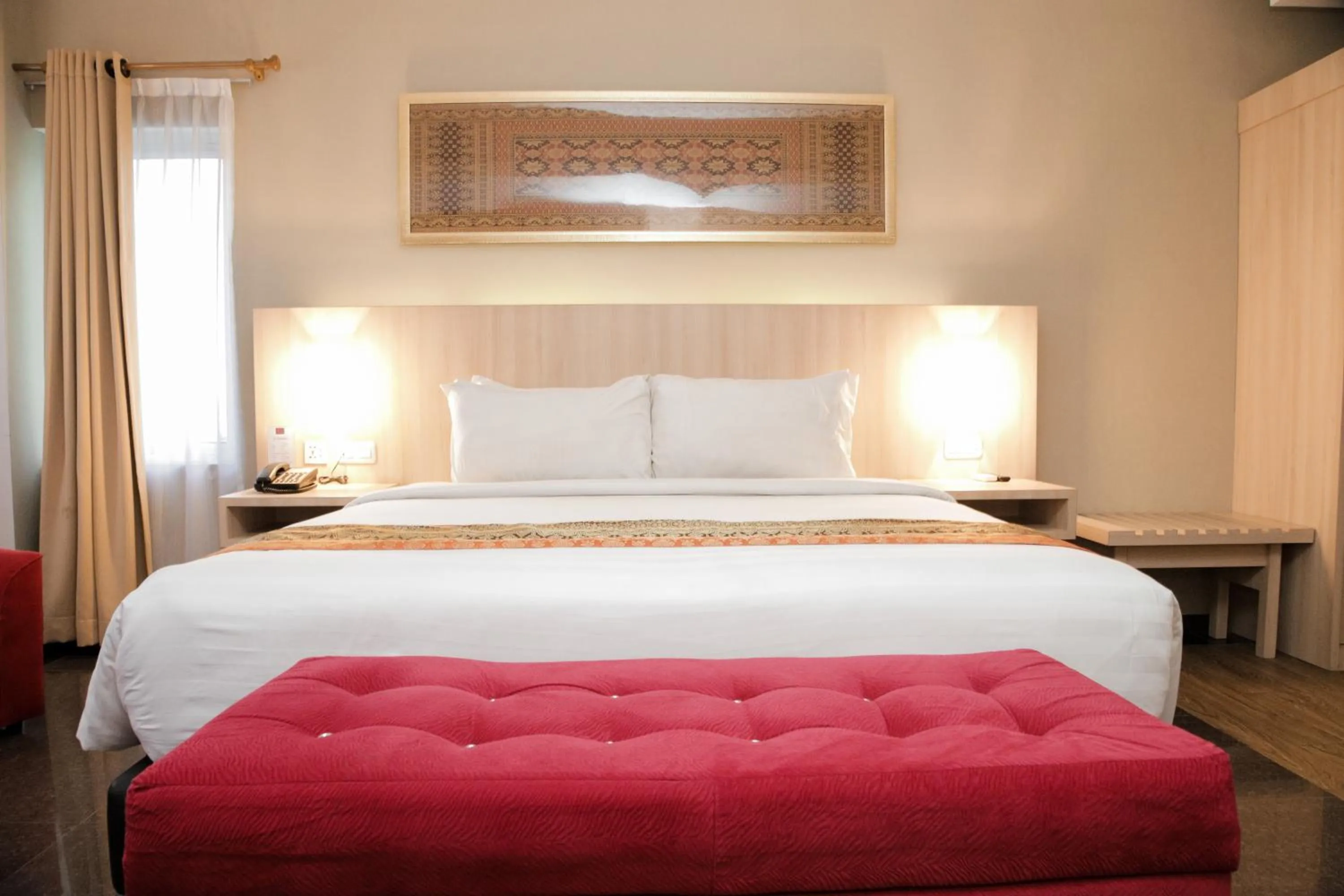 Bed in Grand Inna Medan