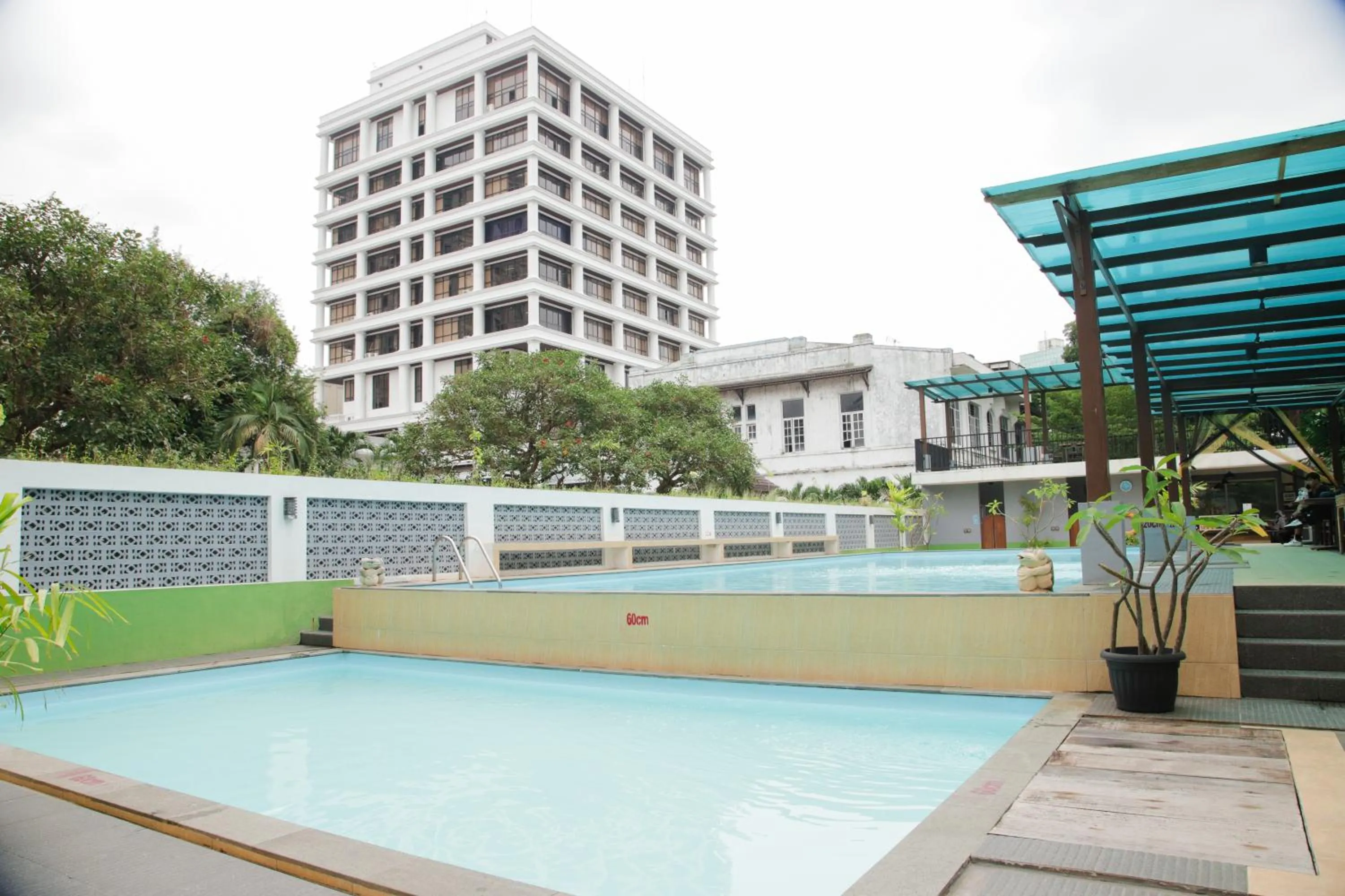 Swimming pool in Grand Inna Medan