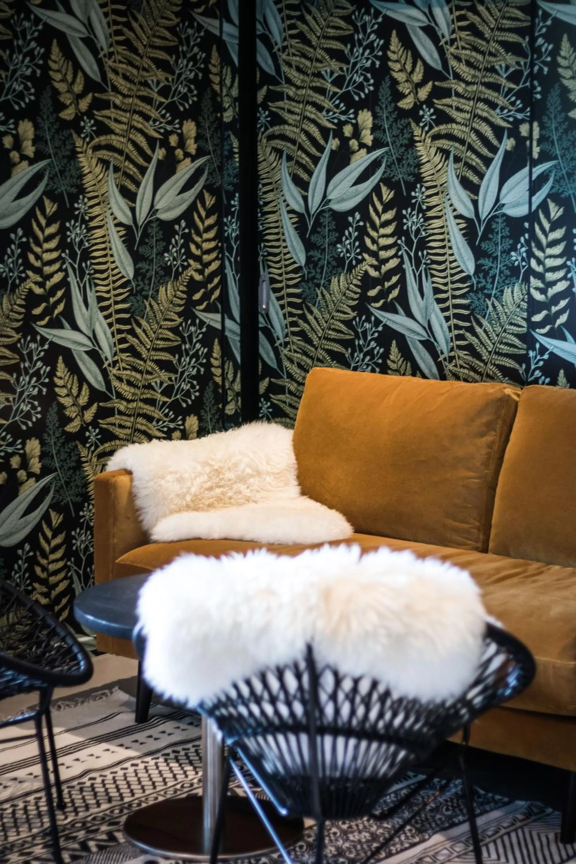 Seating area in Hotel & Apartments Bibois Leuven