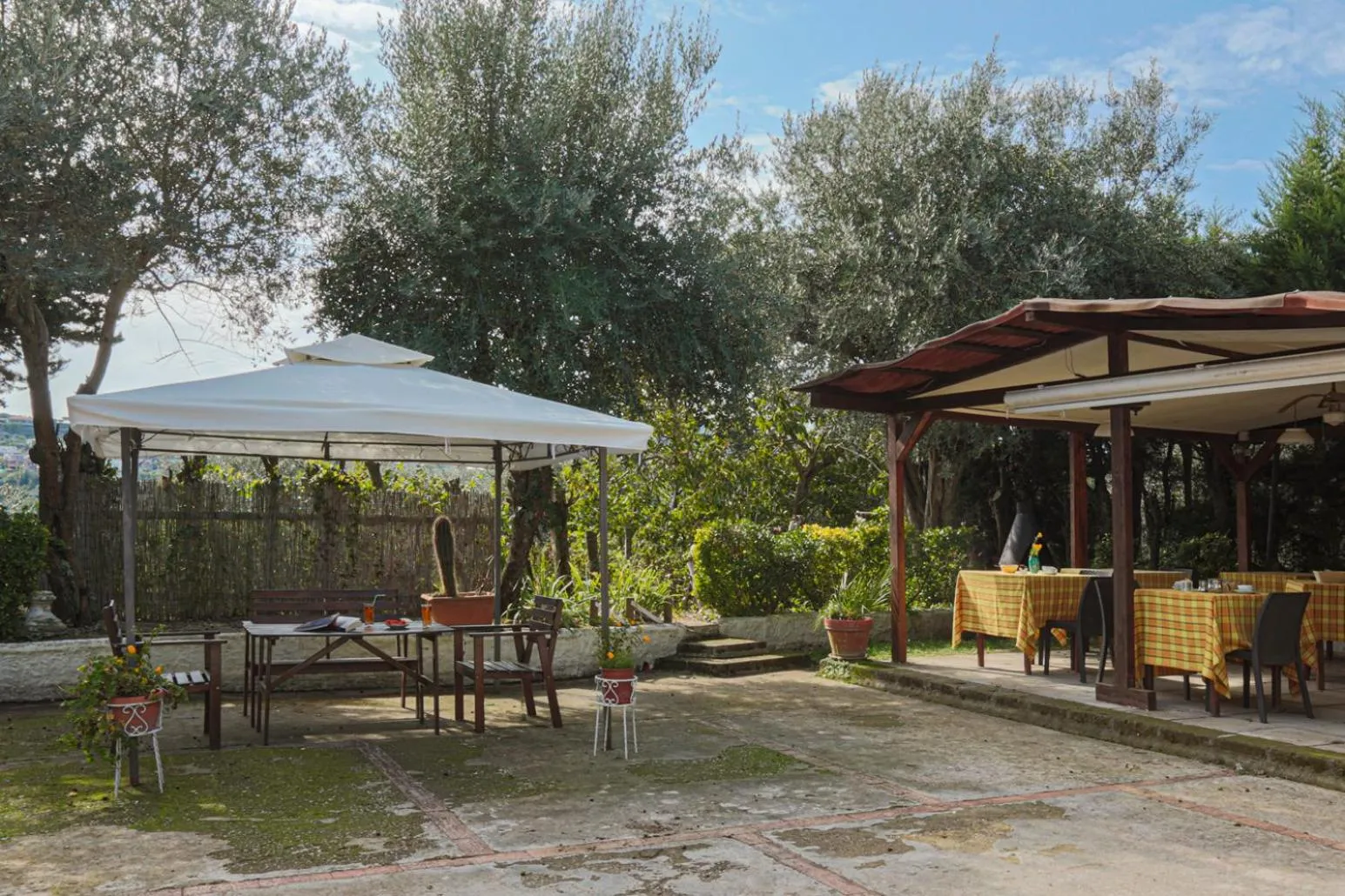 Garden in Relais Il Frantoio