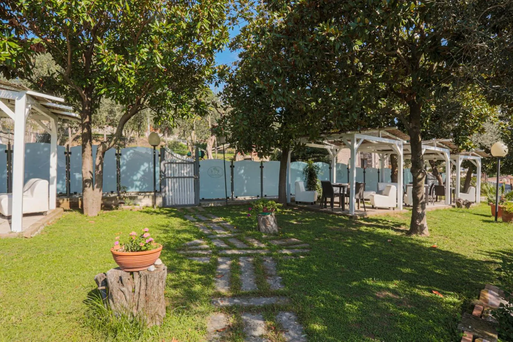 Garden in Relais Il Frantoio