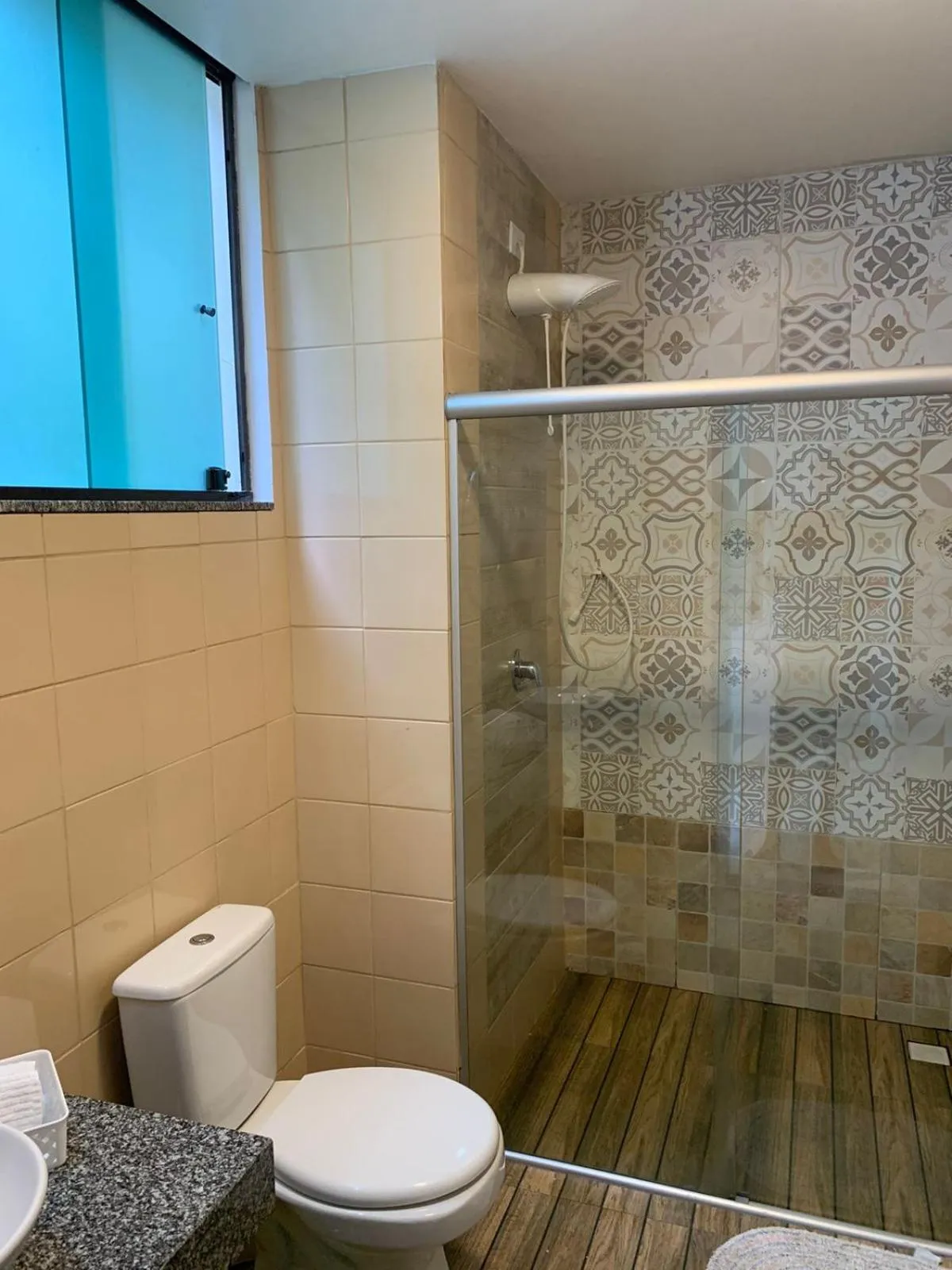 Shower in Pousada Vie