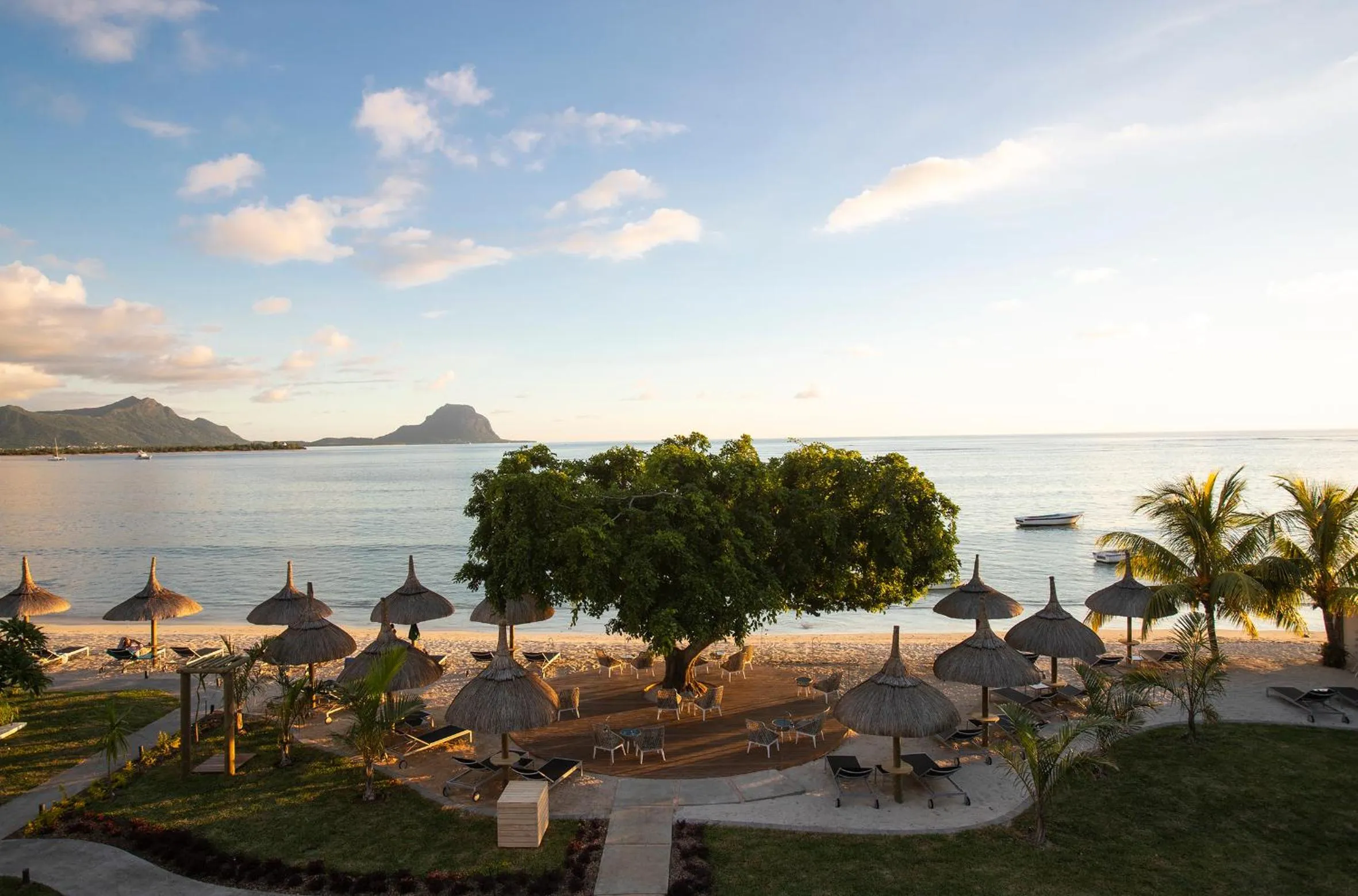 Mountain view in La Mariposa Mauritius