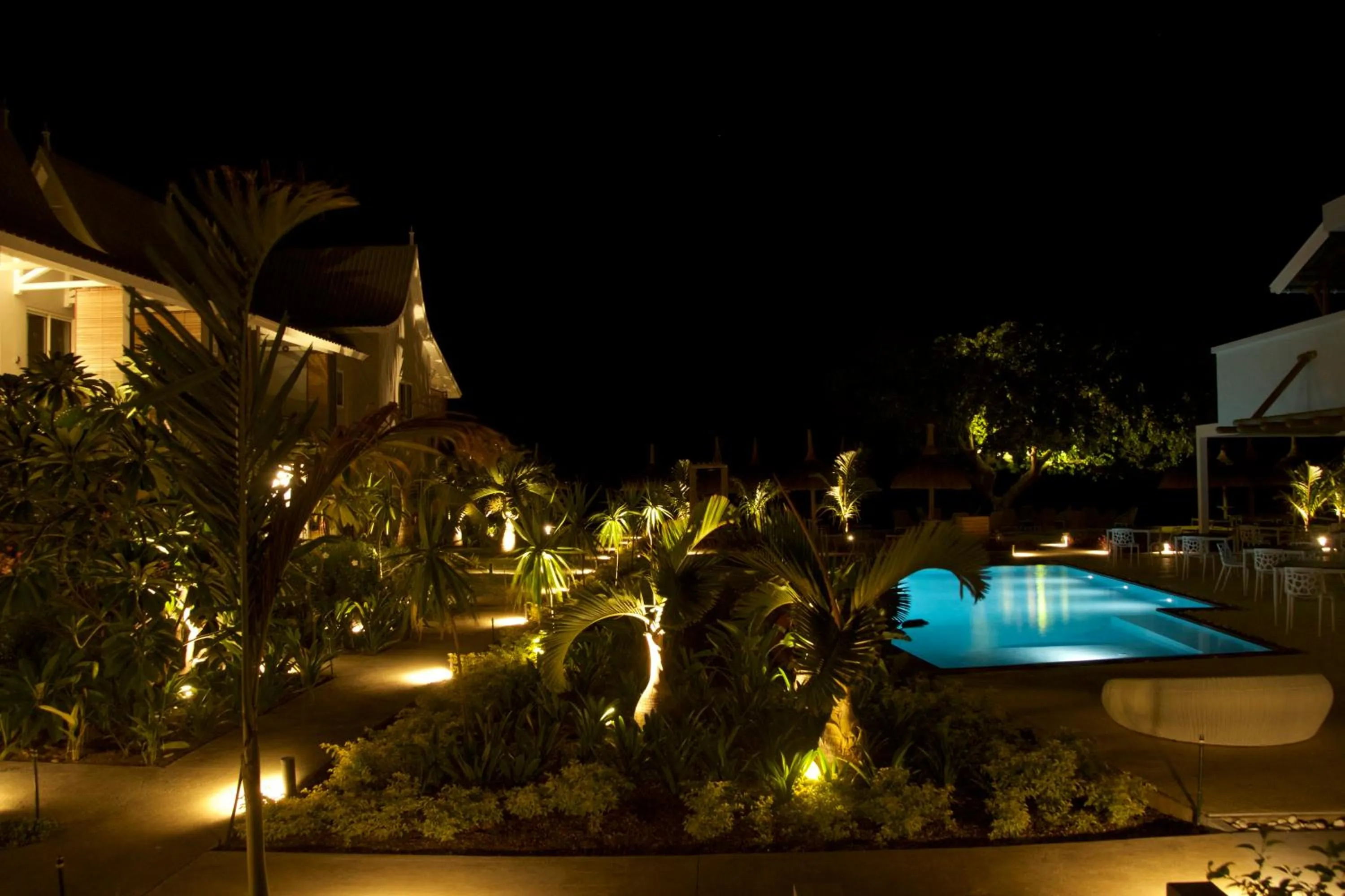 Night in La Mariposa Mauritius