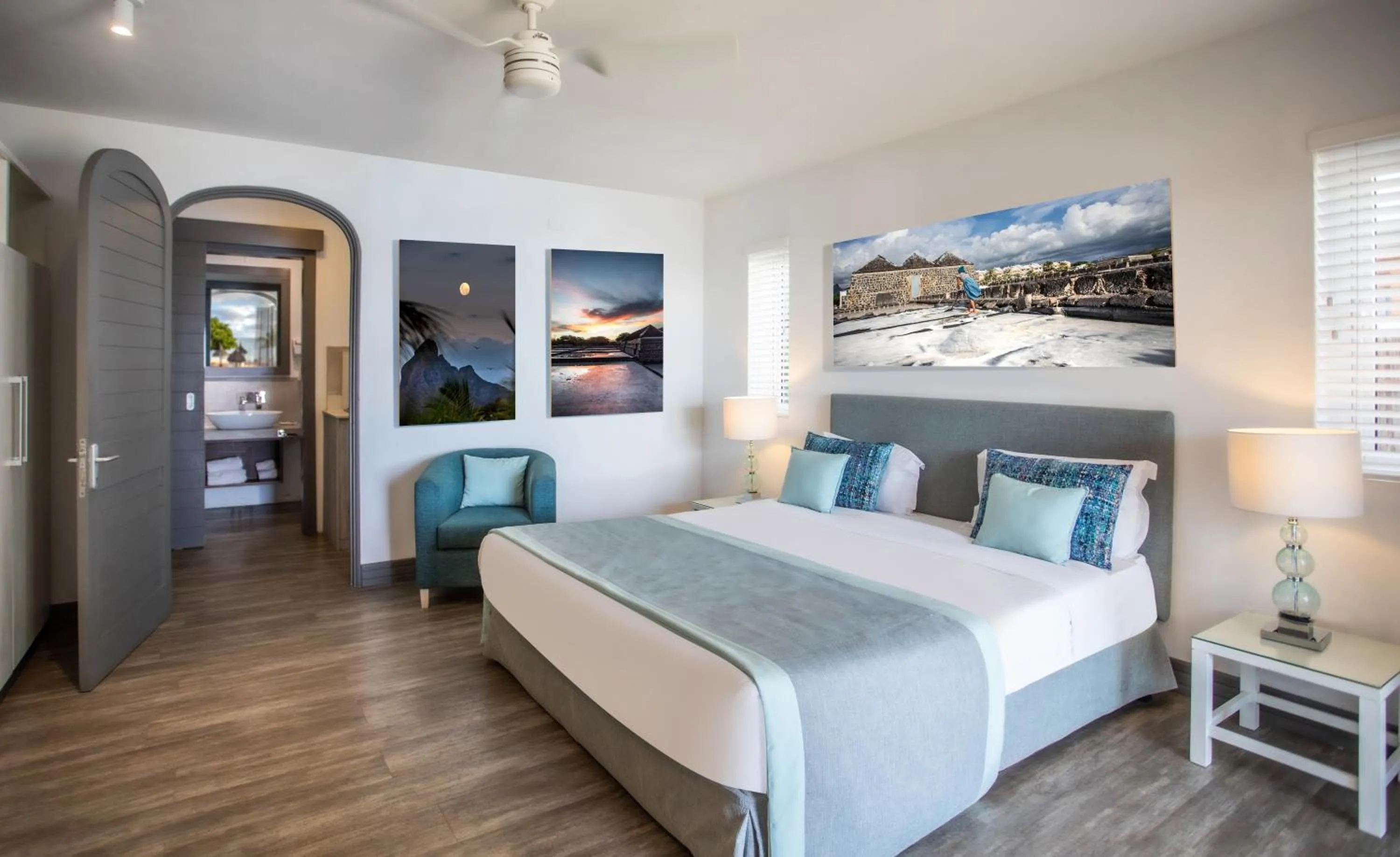 Bed in La Mariposa Mauritius