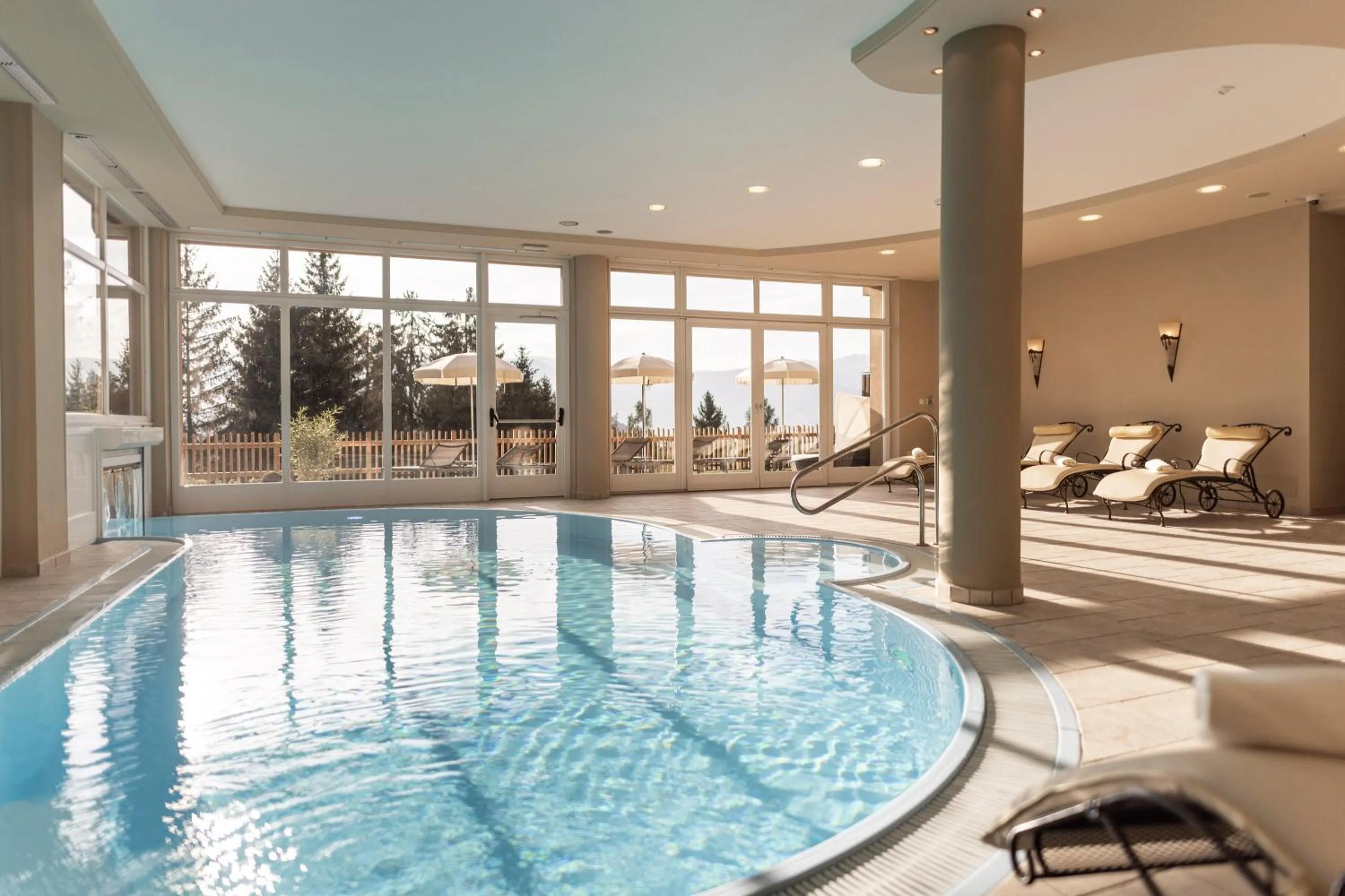 Swimming pool in Hotel Baumwirt