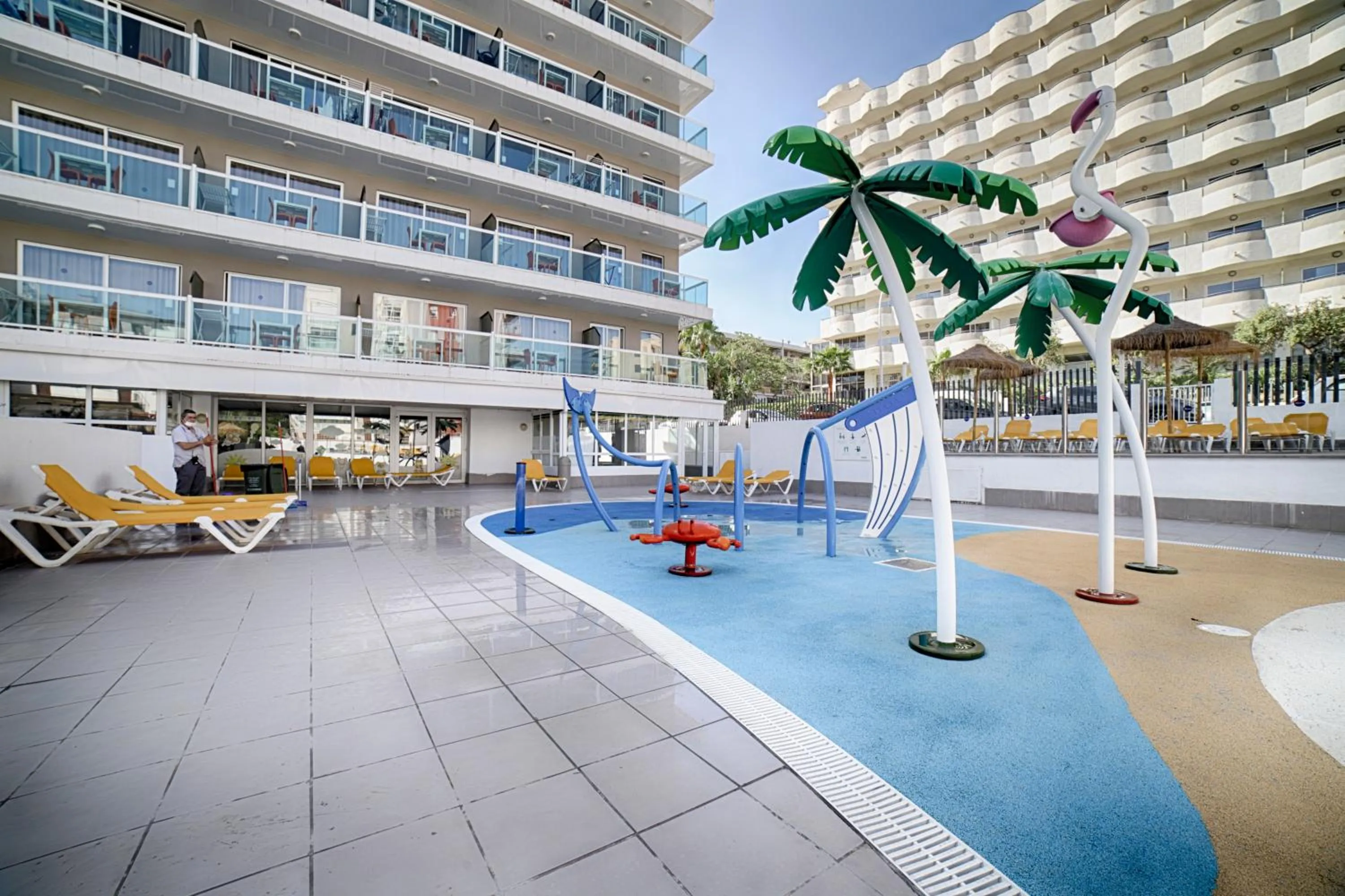 Aqua park in Ohtels Villa Dorada