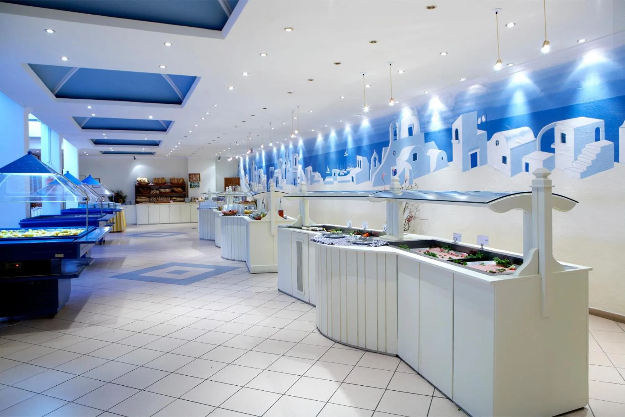 Buffet breakfast in Sunshine Corfu Hotel And Spa