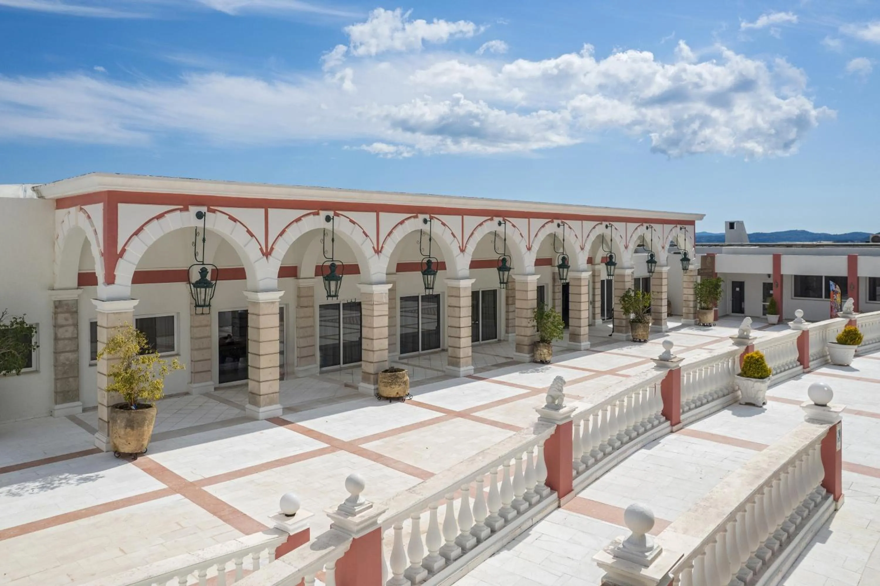 Facade/entrance in Sunshine Corfu Hotel And Spa