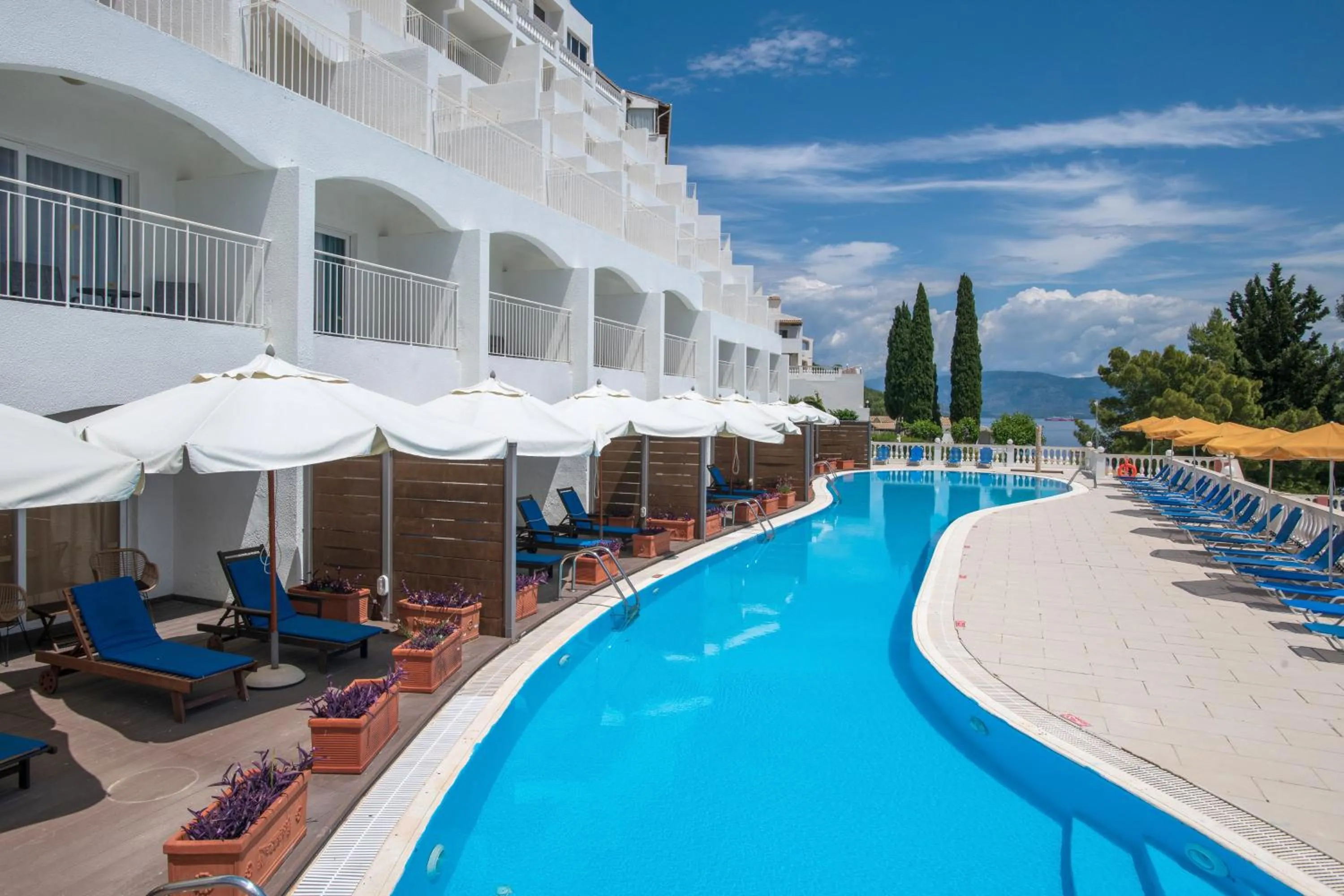 Balcony/Terrace in Sunshine Corfu Hotel And Spa