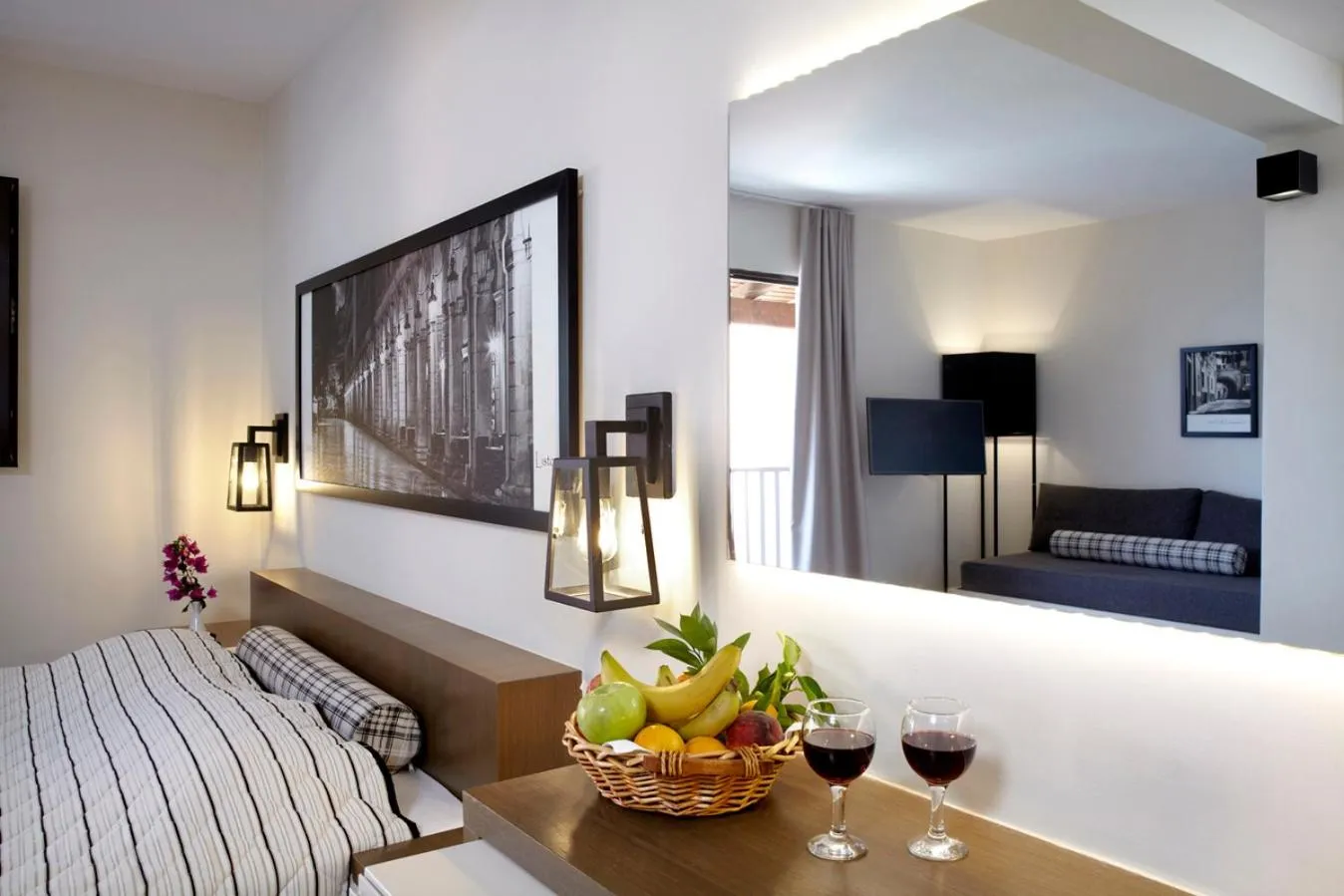 Bedroom, Bed in Sunshine Corfu Hotel And Spa