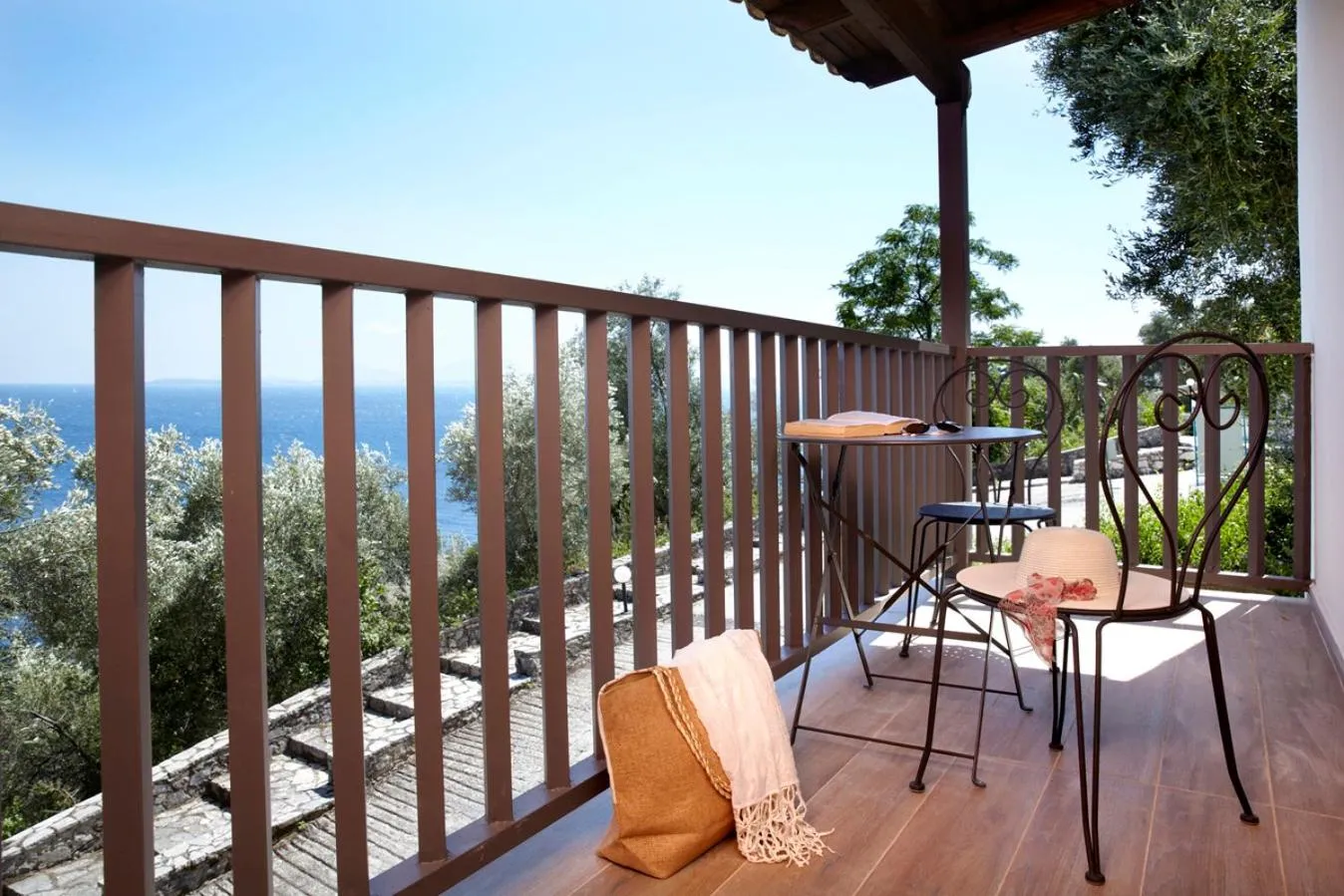 Balcony/Terrace in Sunshine Corfu Hotel And Spa