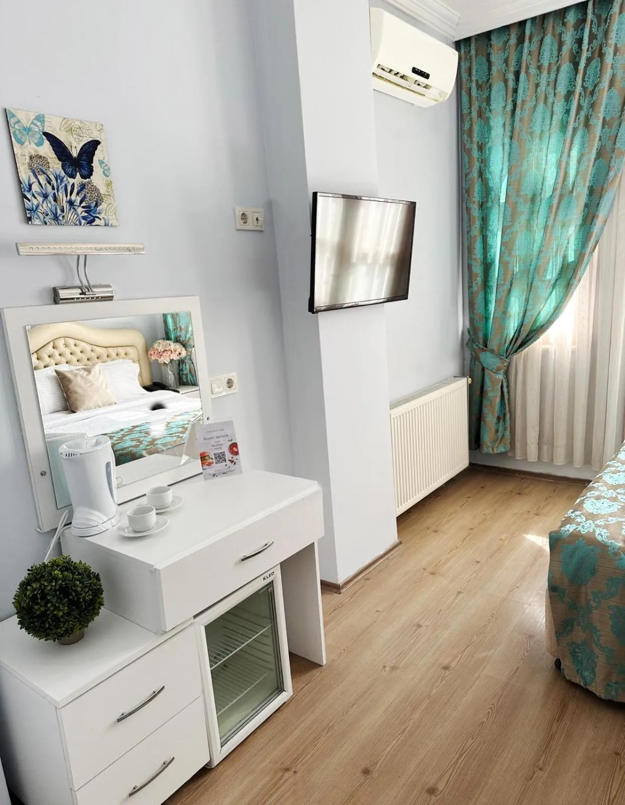 Bed in Antik Ipek Hotel