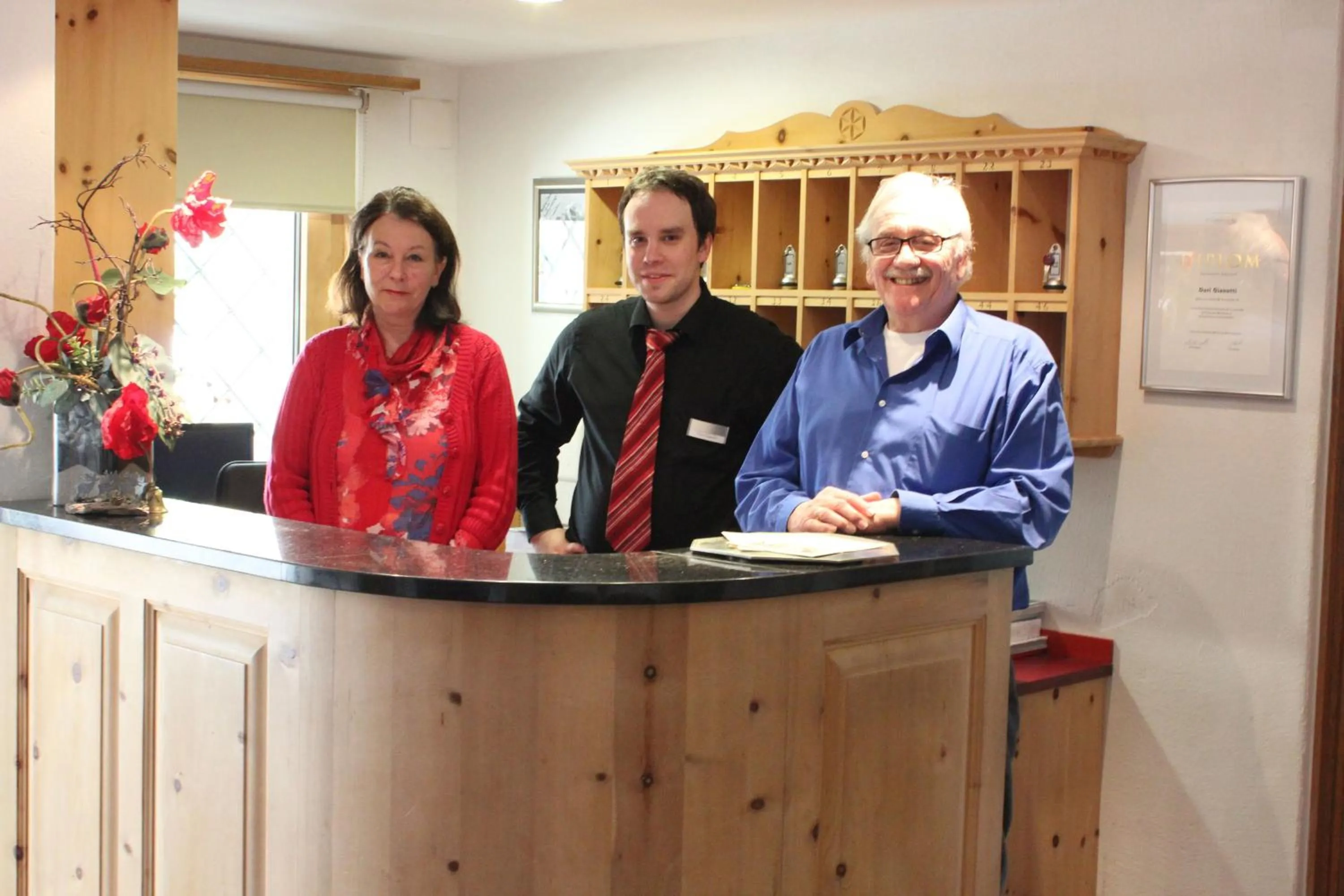 Lobby or reception in Hotel Conrad