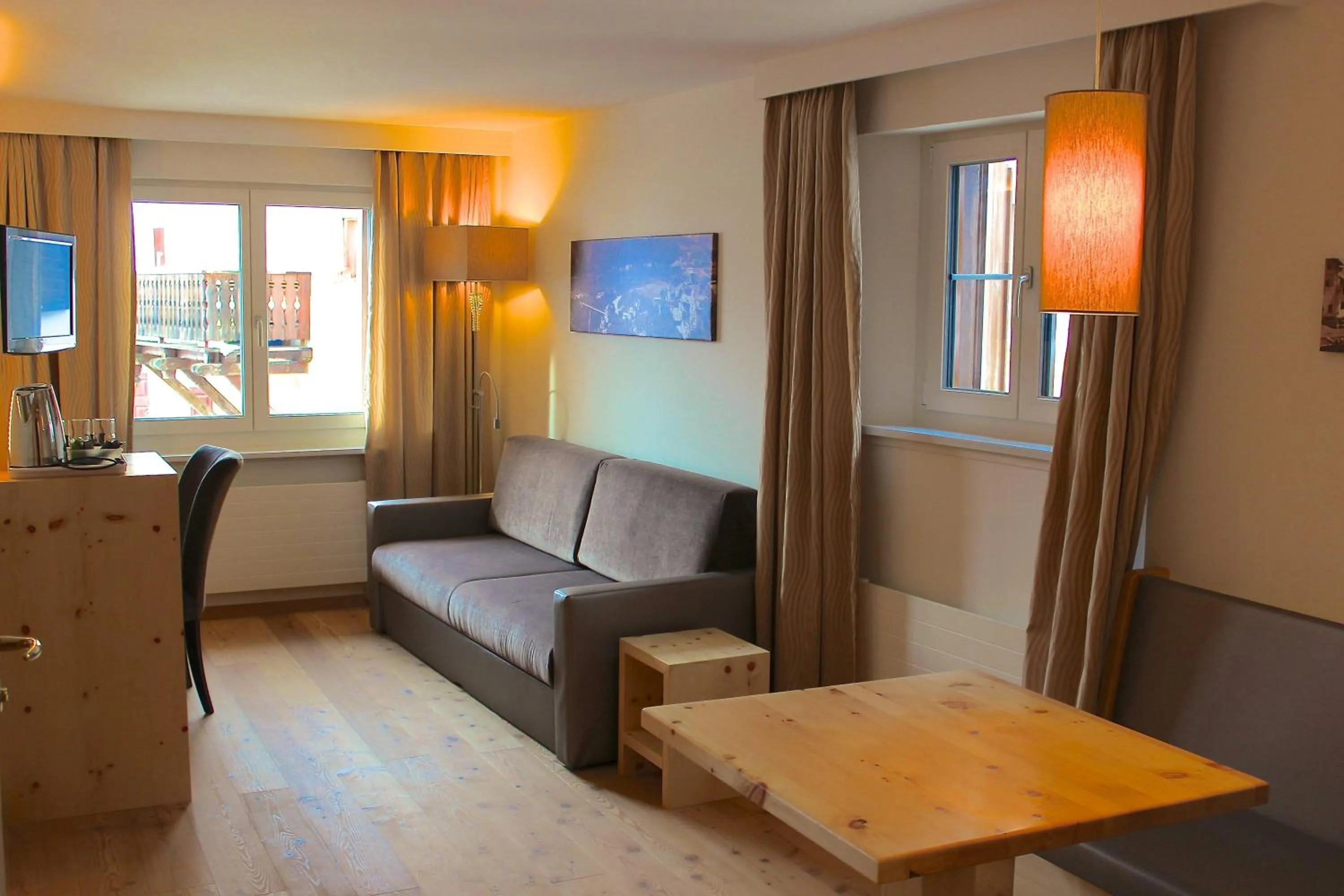 Living room in Hotel Conrad