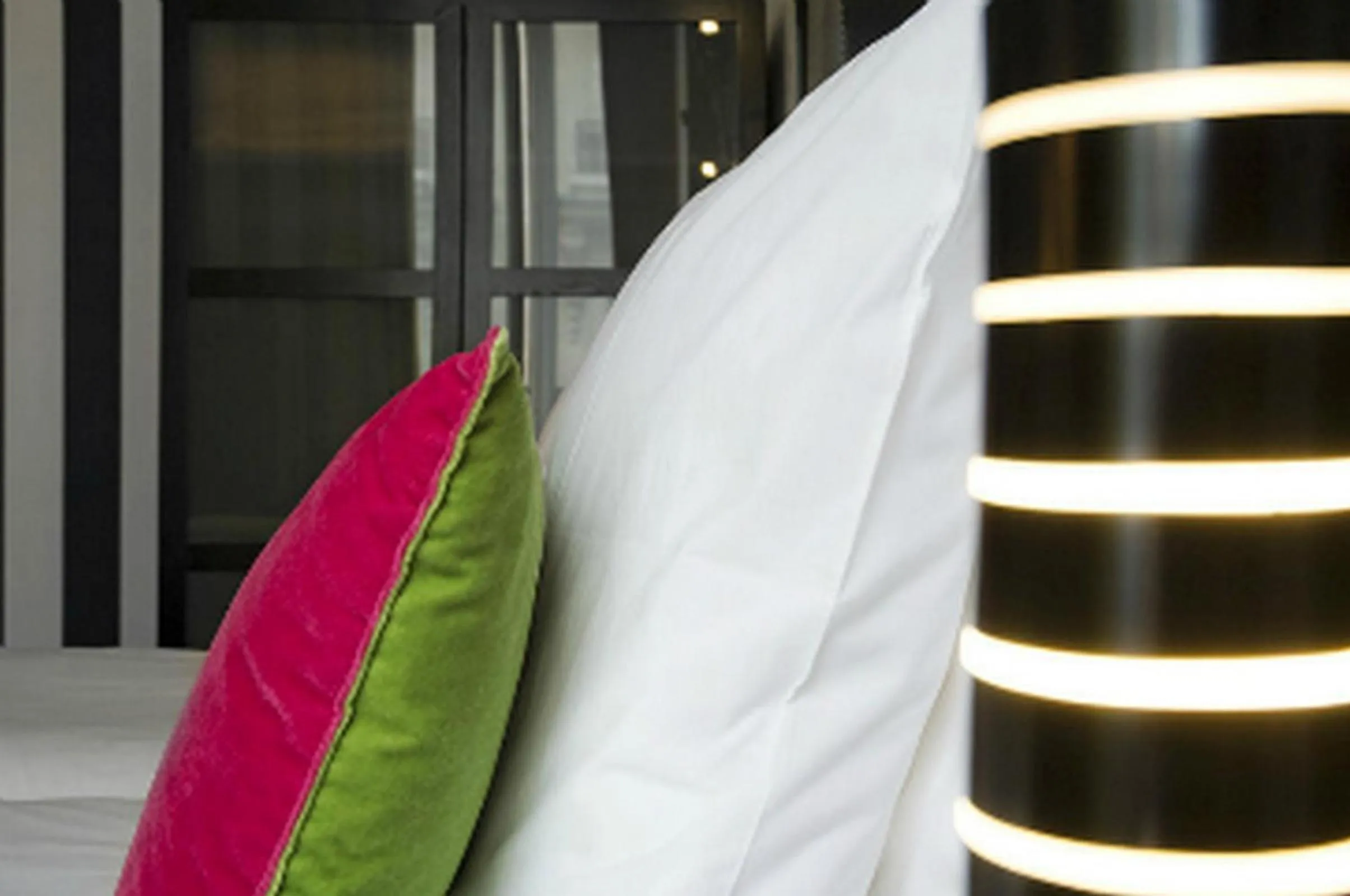 Decorative detail, Bed in Hotel Peyris Opera