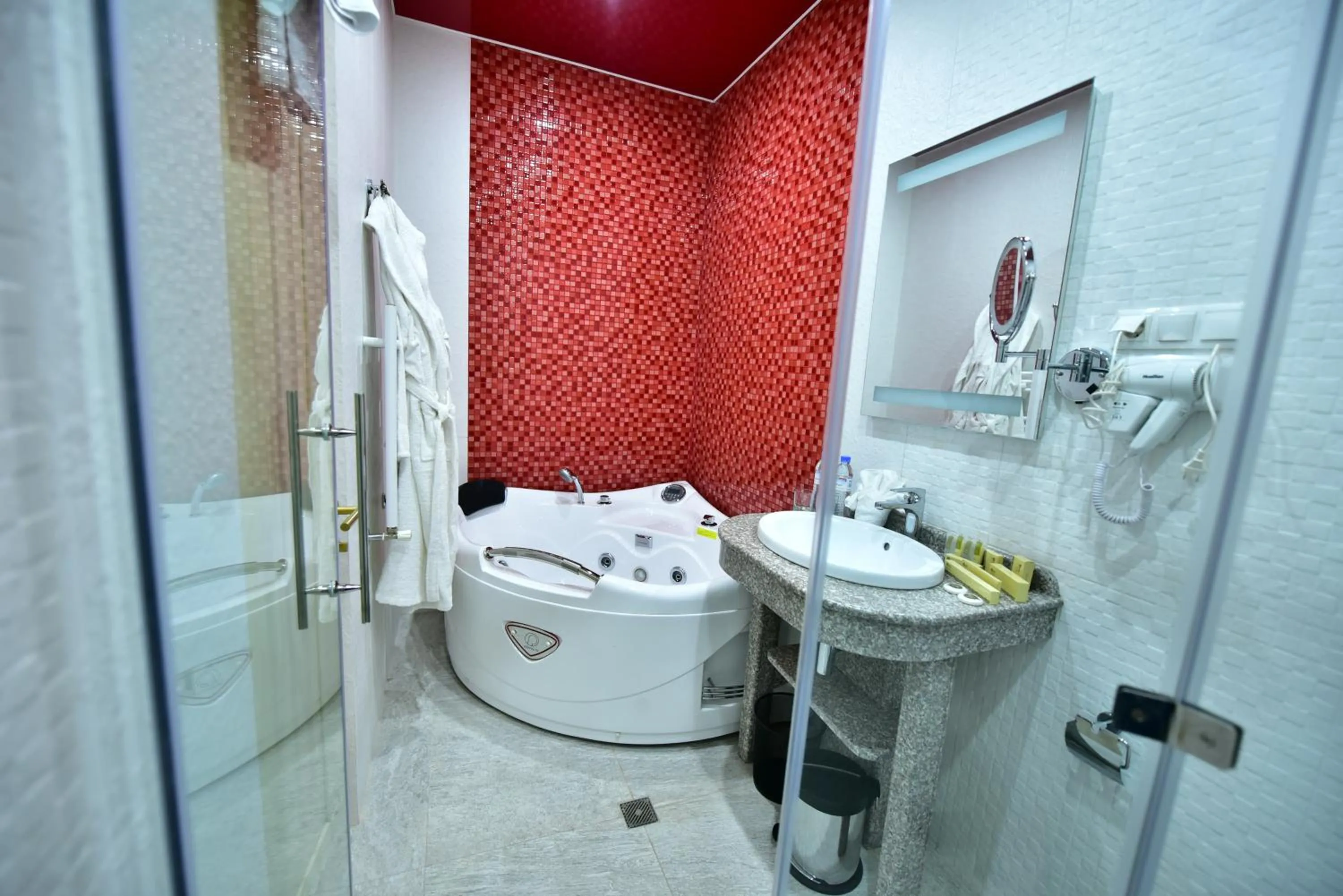 Bathroom in Central Hotel Yerevan