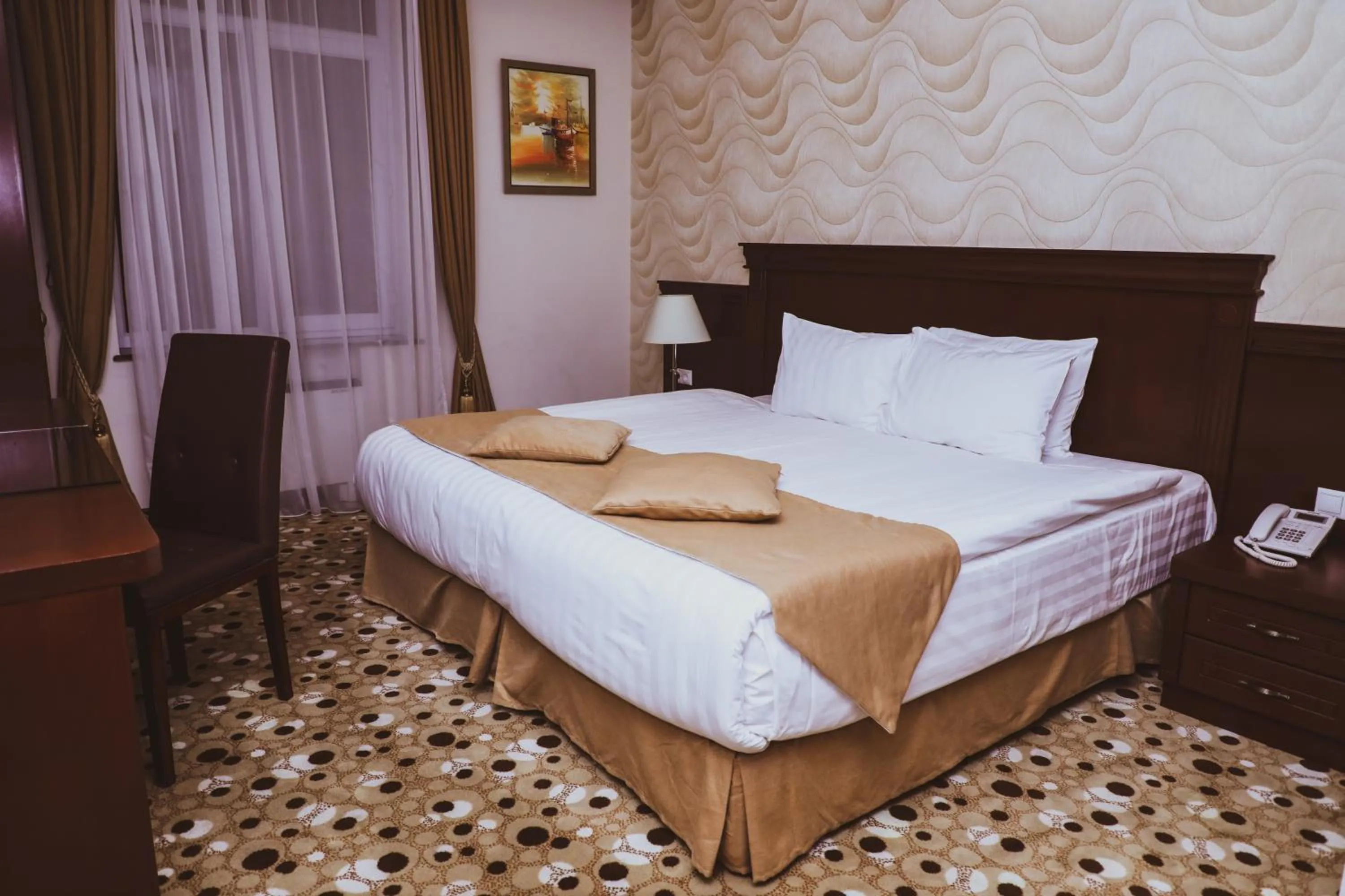 Bed in Central Hotel Yerevan