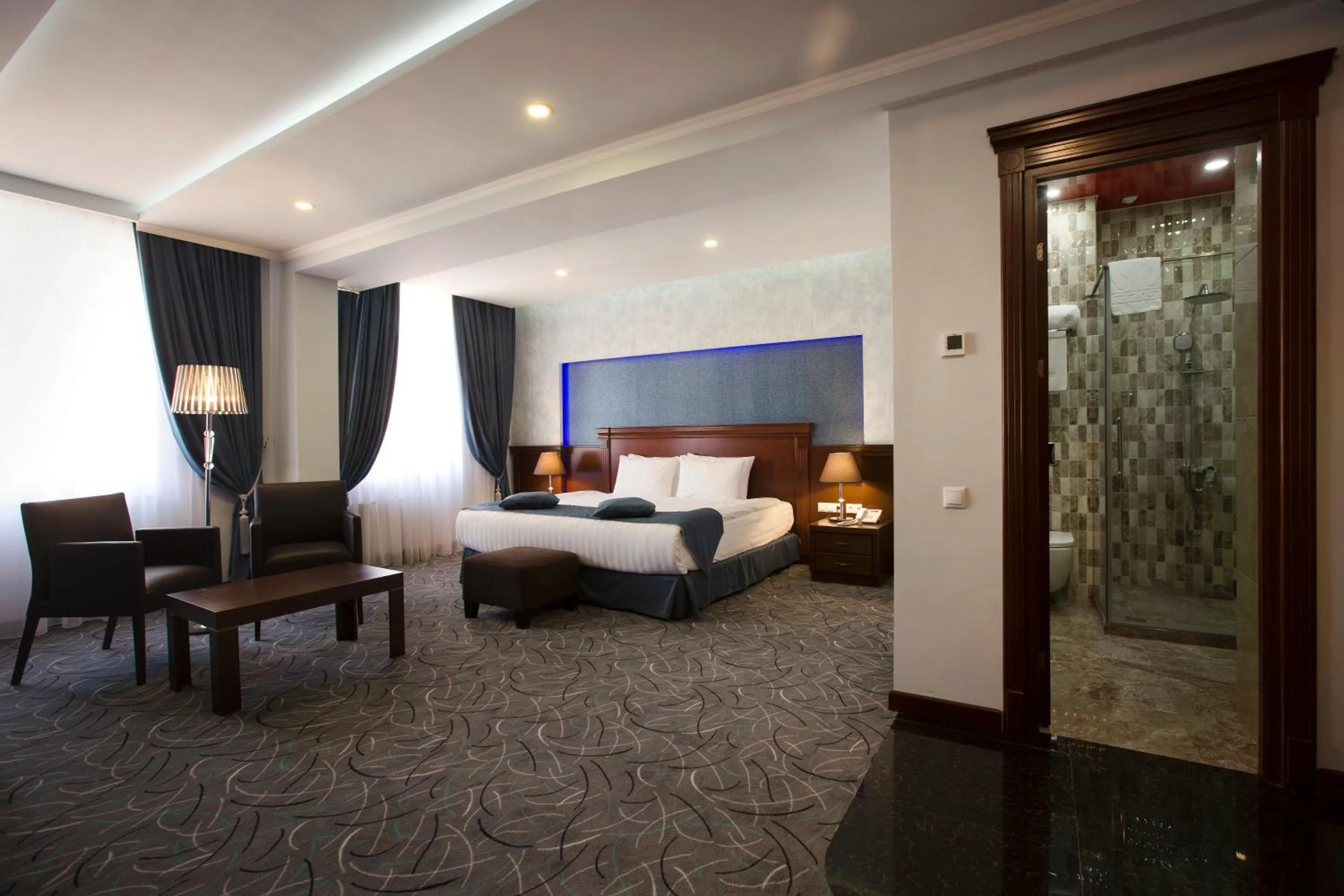 Photo of the whole room, Bed in Central Hotel Yerevan