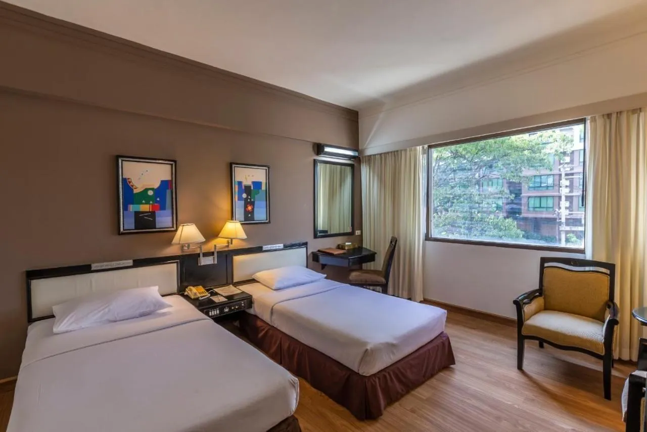 Bed in Chiang Mai Hill Hotel