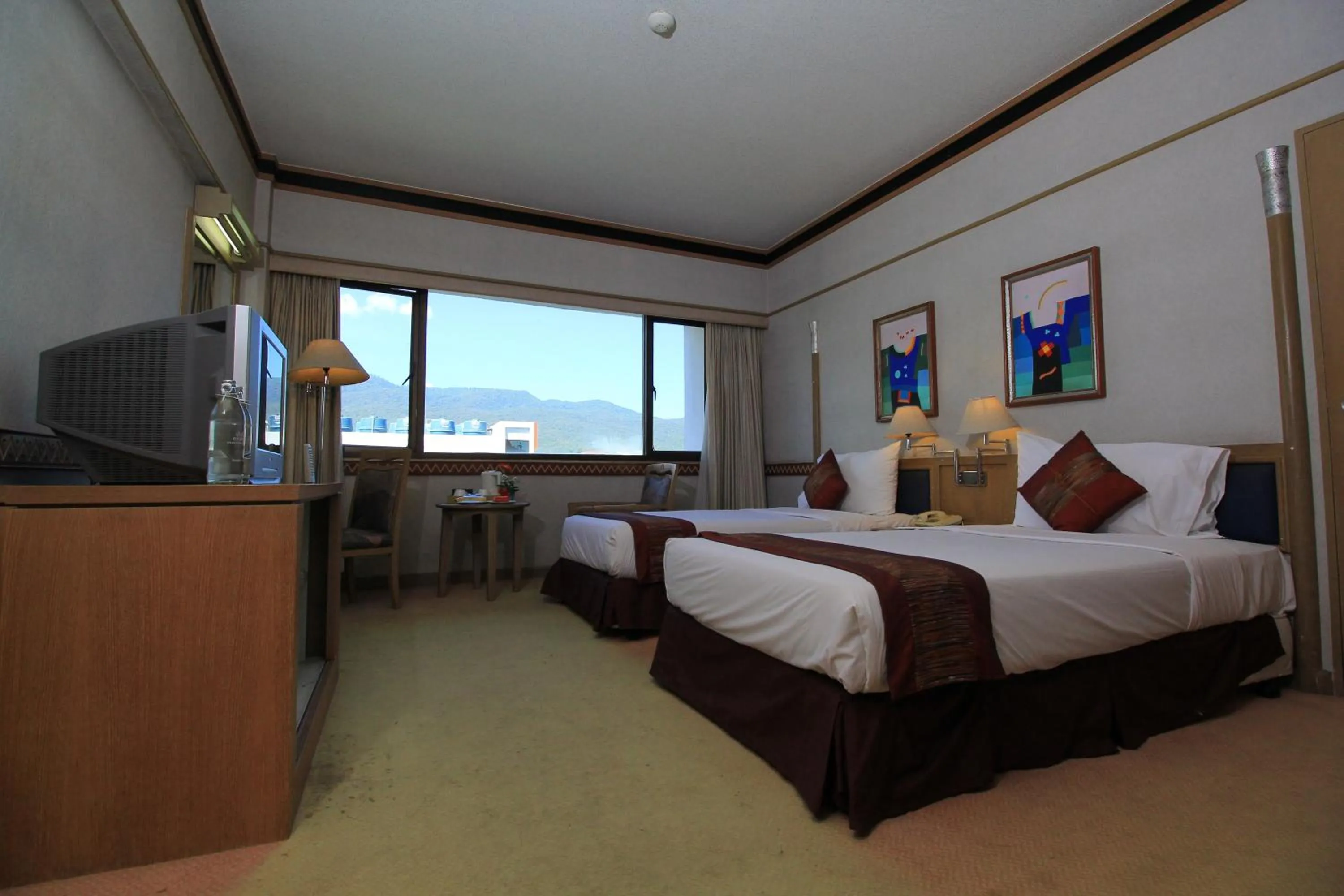 Photo of the whole room, Bed in Chiang Mai Hill Hotel