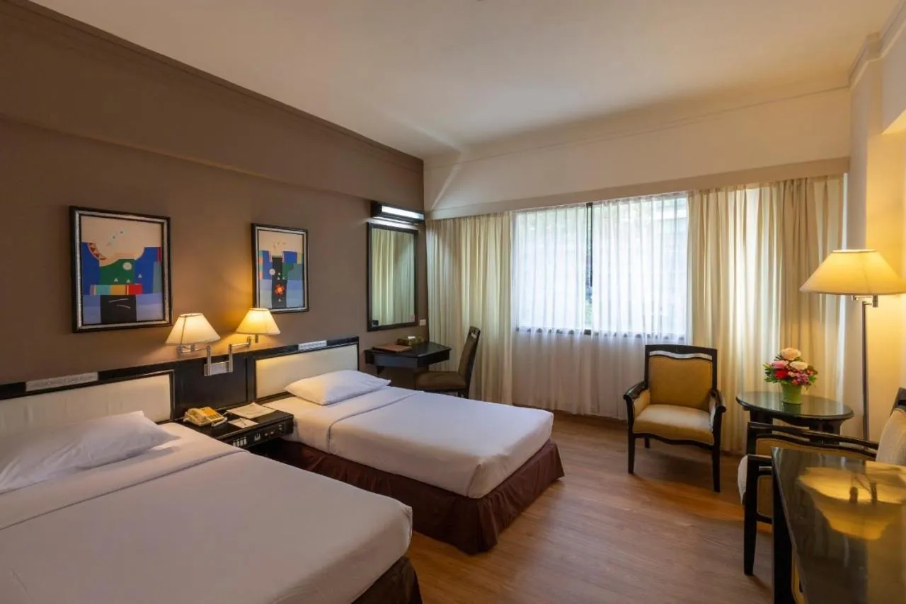 Bed in Chiang Mai Hill Hotel