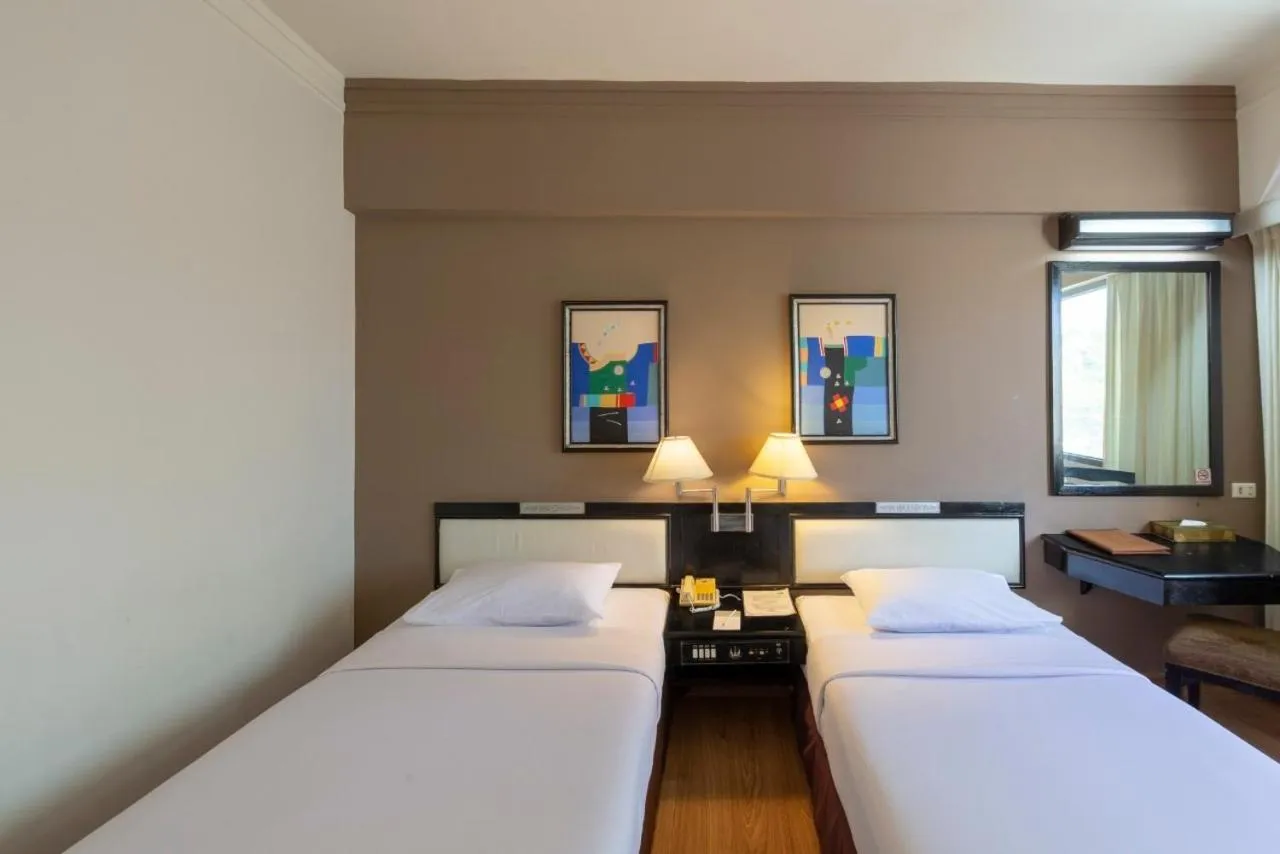 Bed in Chiang Mai Hill Hotel