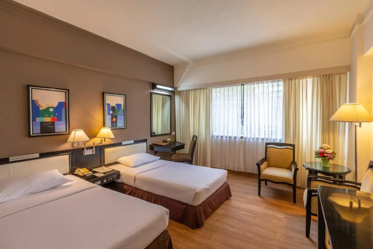 Bed in Chiang Mai Hill Hotel