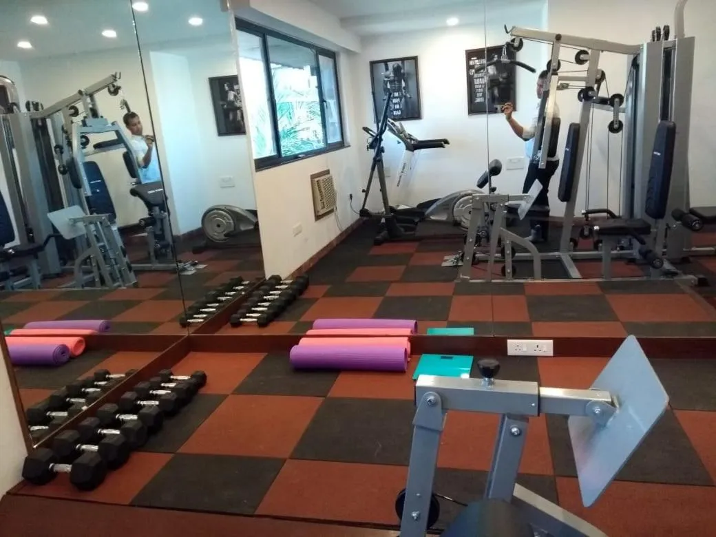 Fitness centre/facilities in Goa Woodlands Hotel