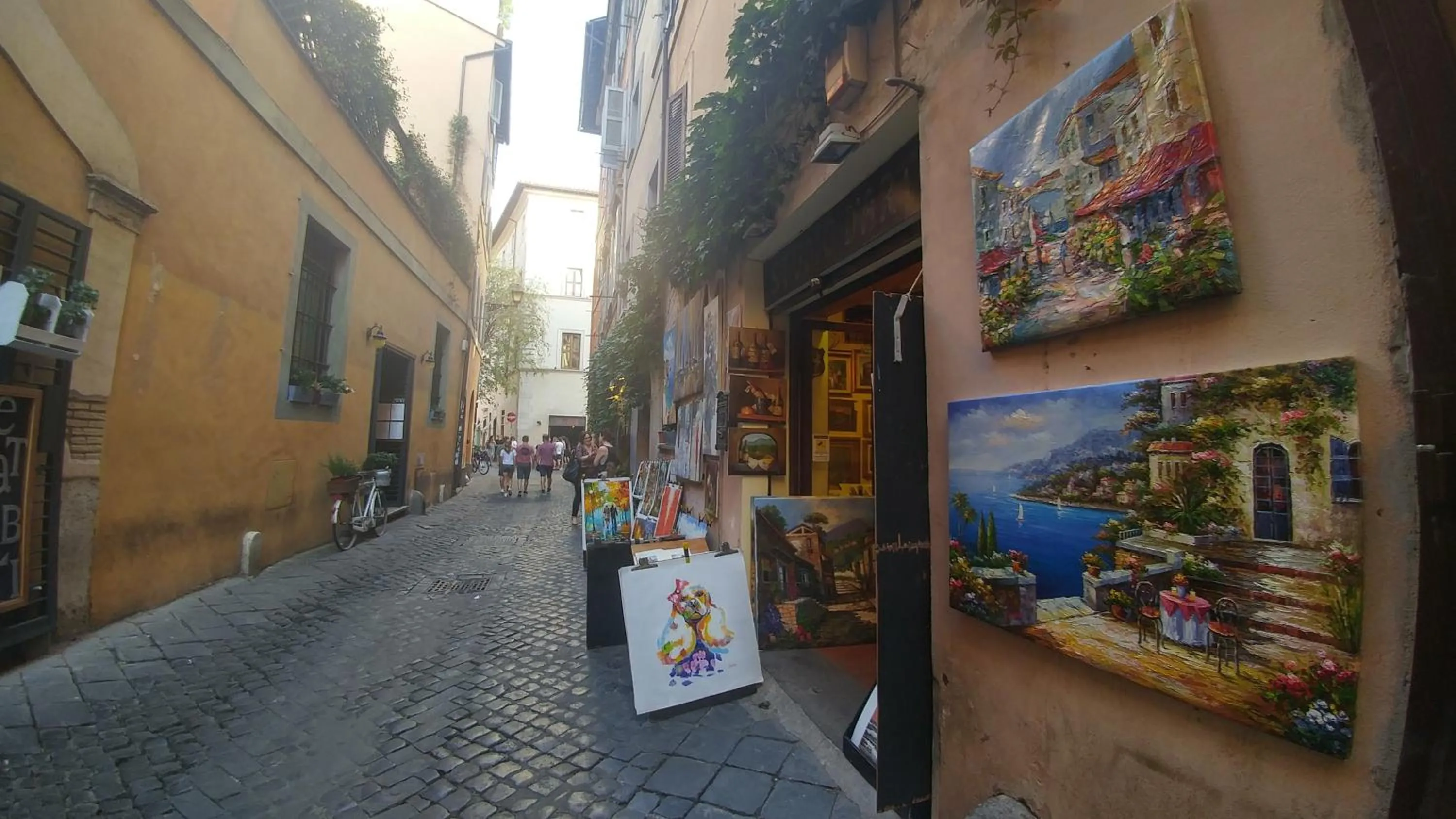 Restaurant/places to eat in Dreaming Navona Rooms